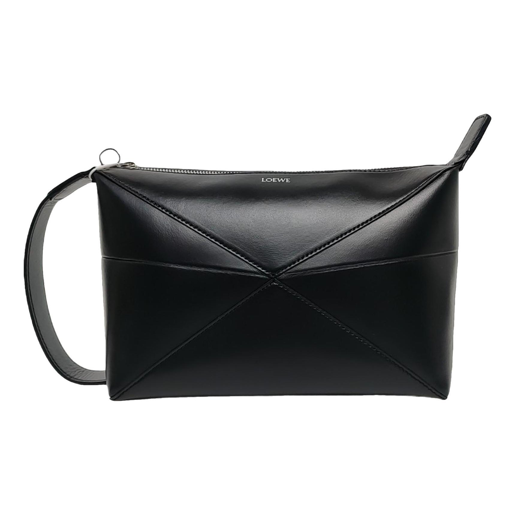 Puzzle Fold leather handbag