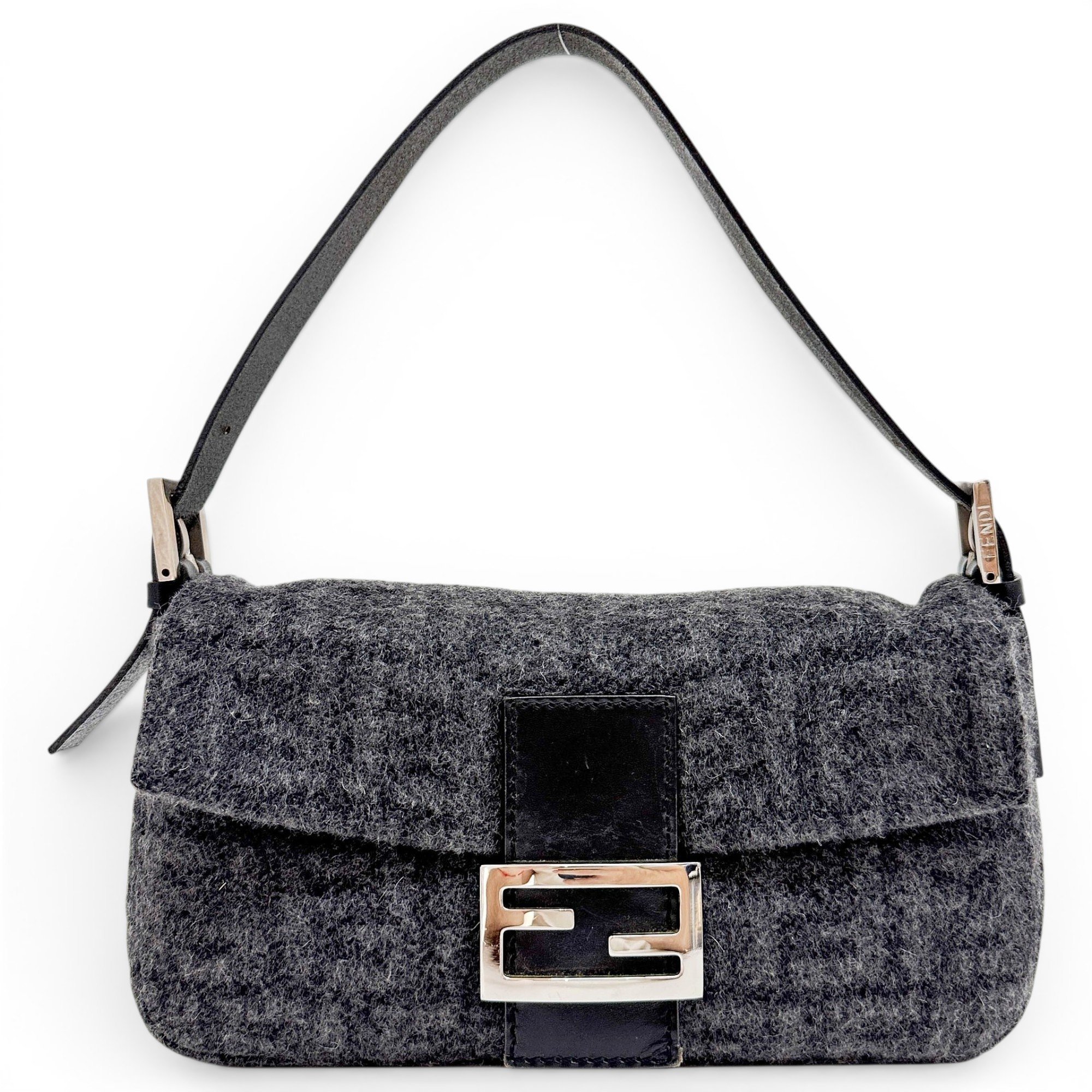 Fendi Baguette cashmere handbag