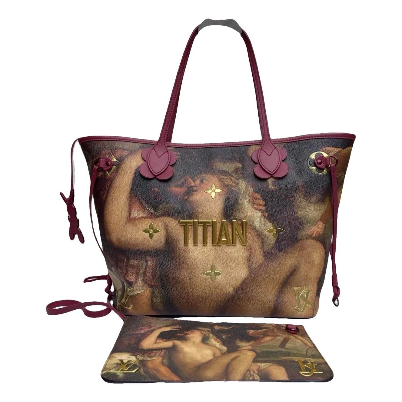 Leather travel bag