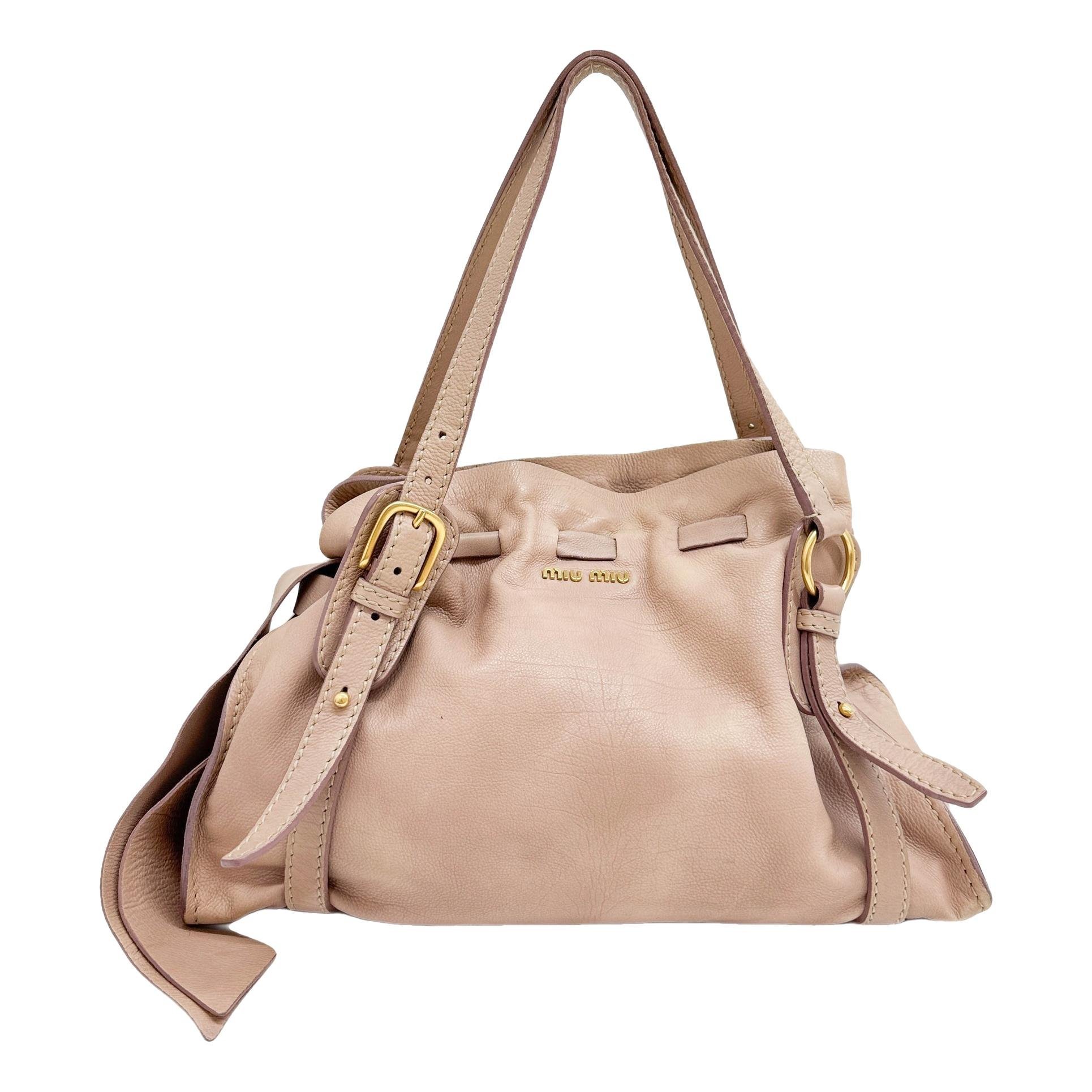 Vitello leather handbag