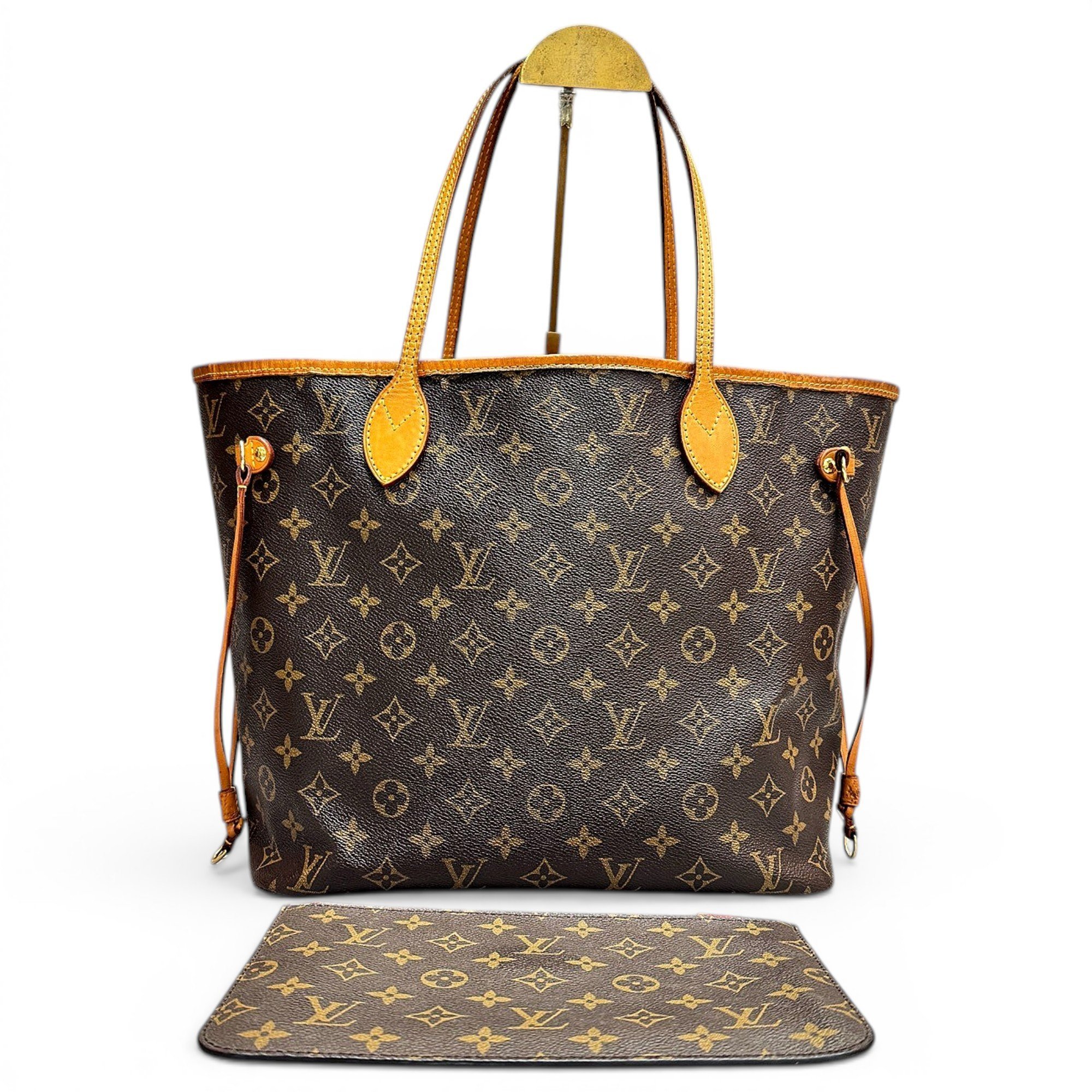 Neverfull leather handbag