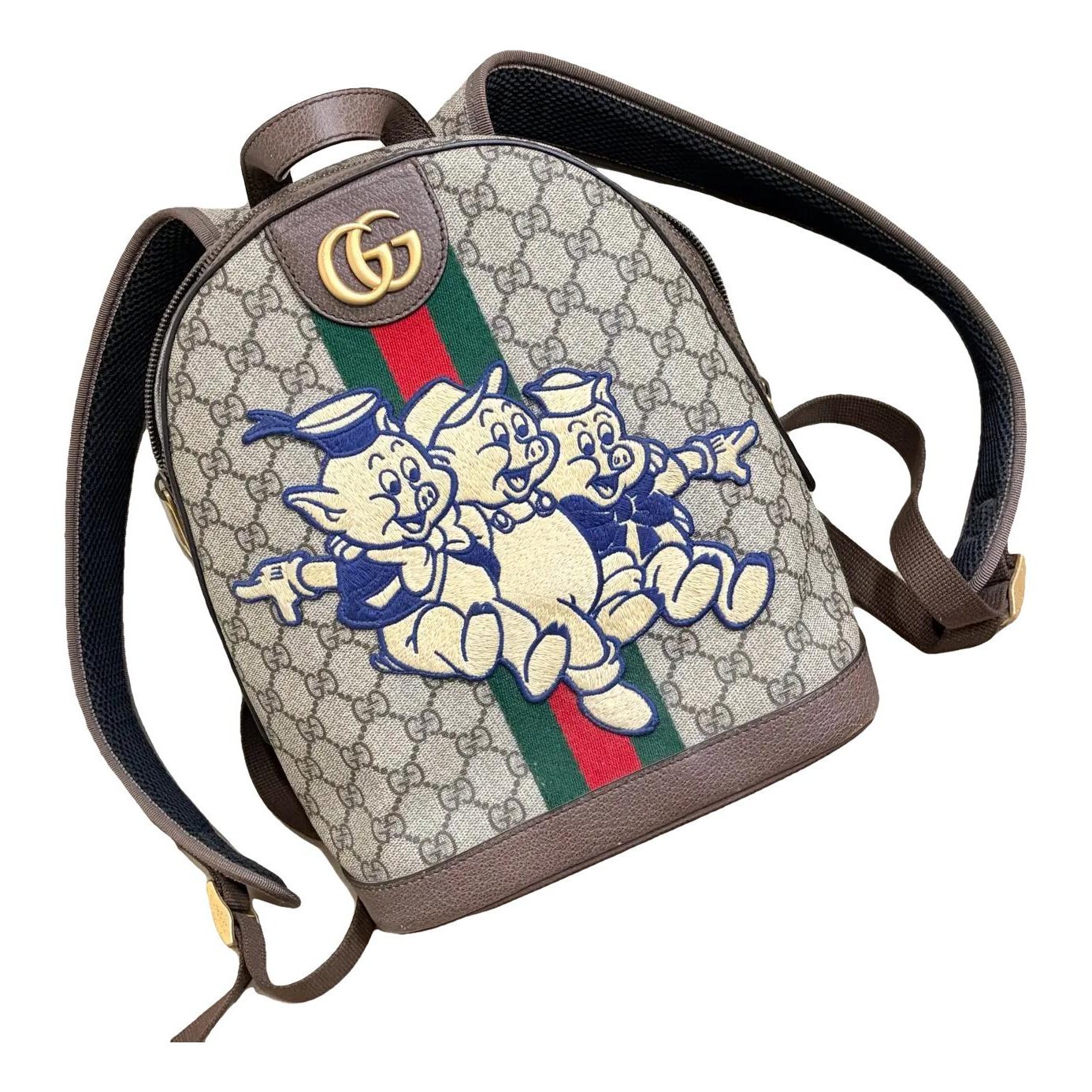 Vinyl backpack