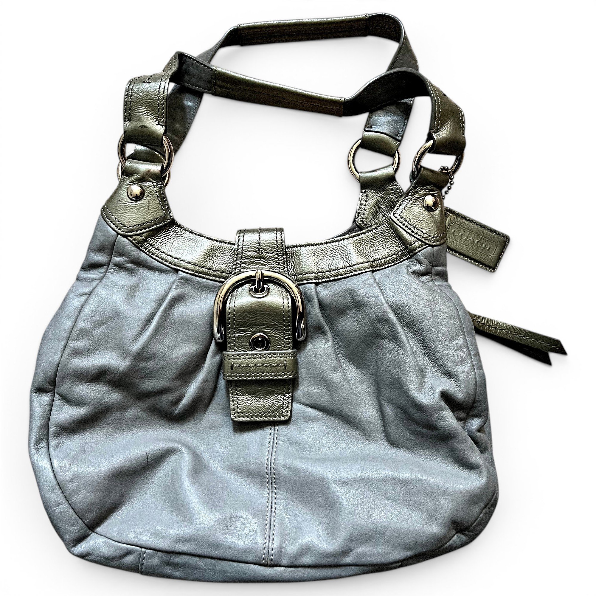 Hamilton Hobo leather handbag