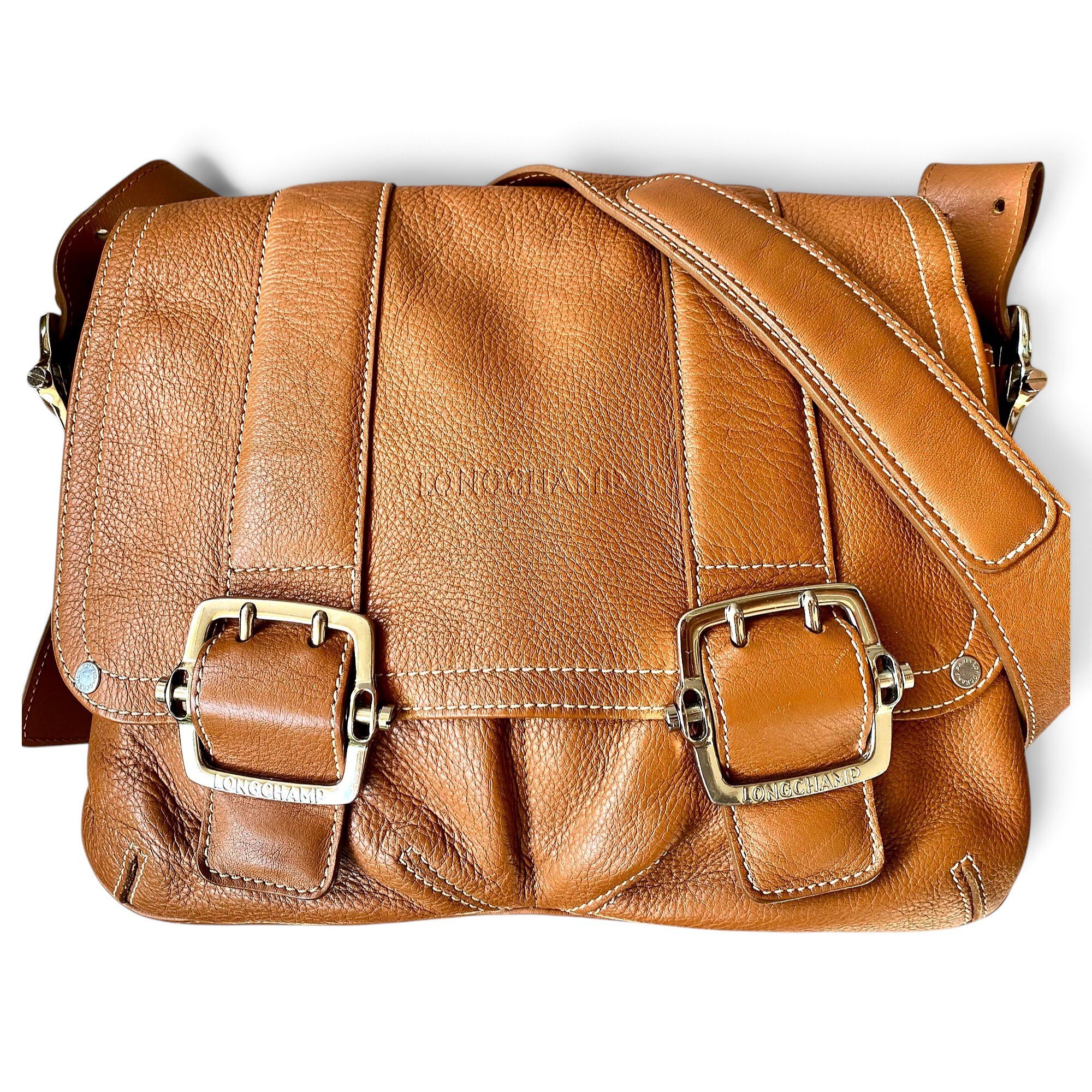 Leather crossbody bag