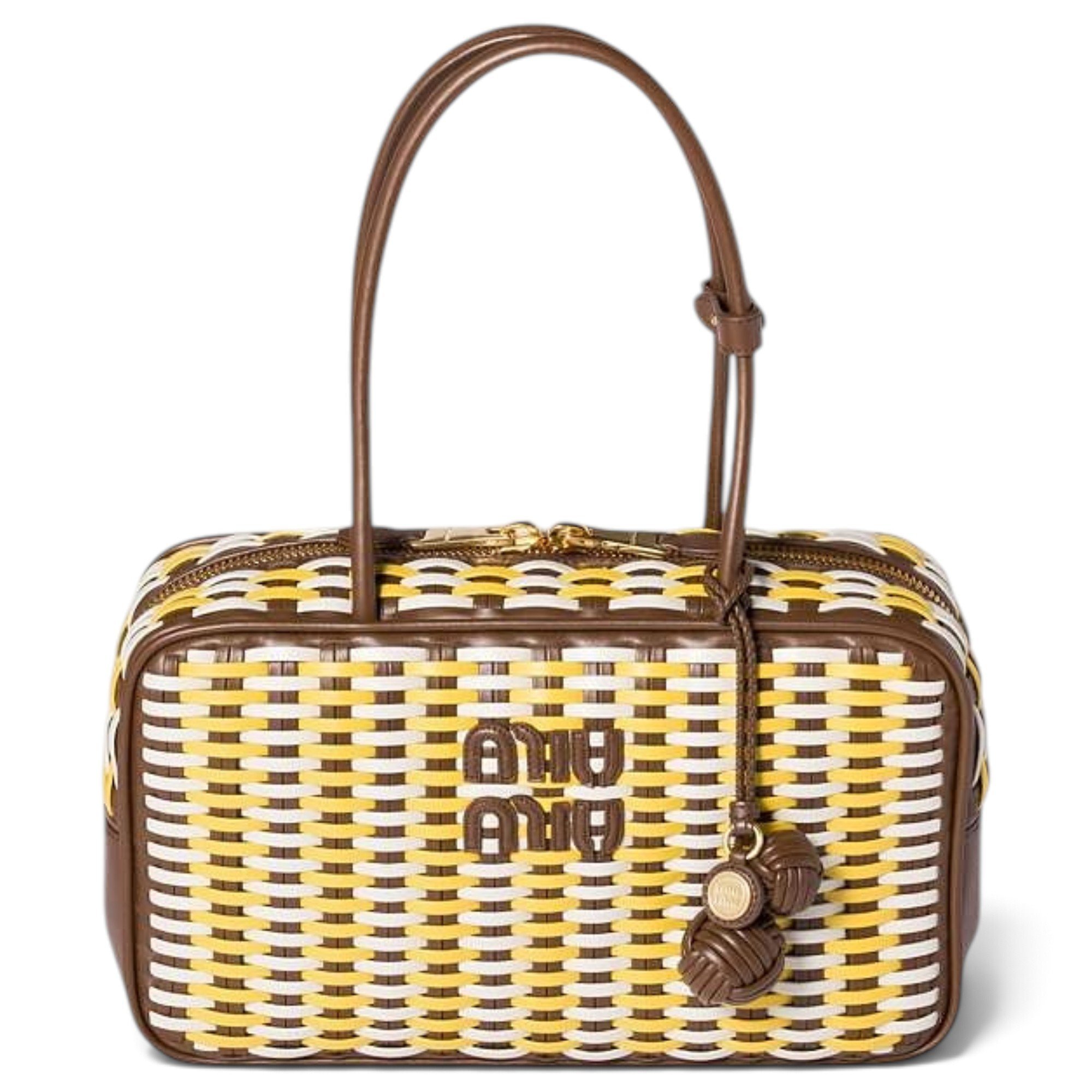 Beau leather handbag