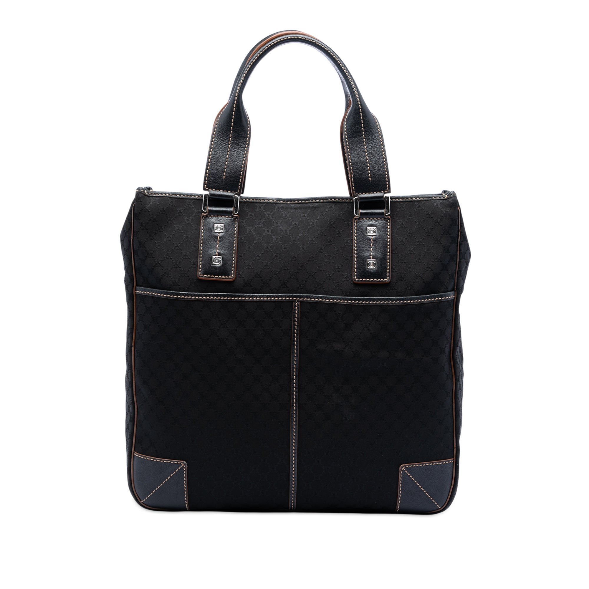 Leather tote