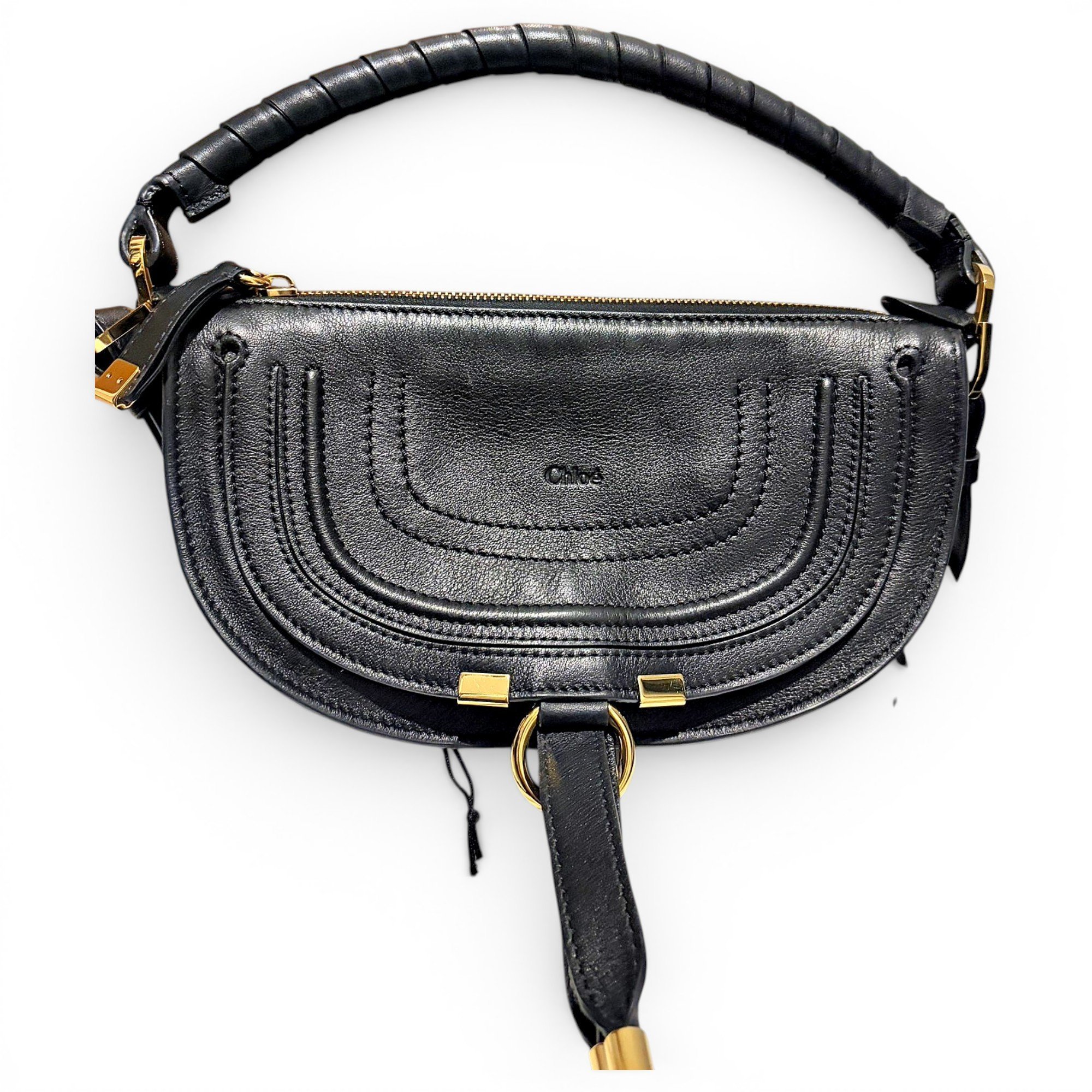 Marcie leather handbag