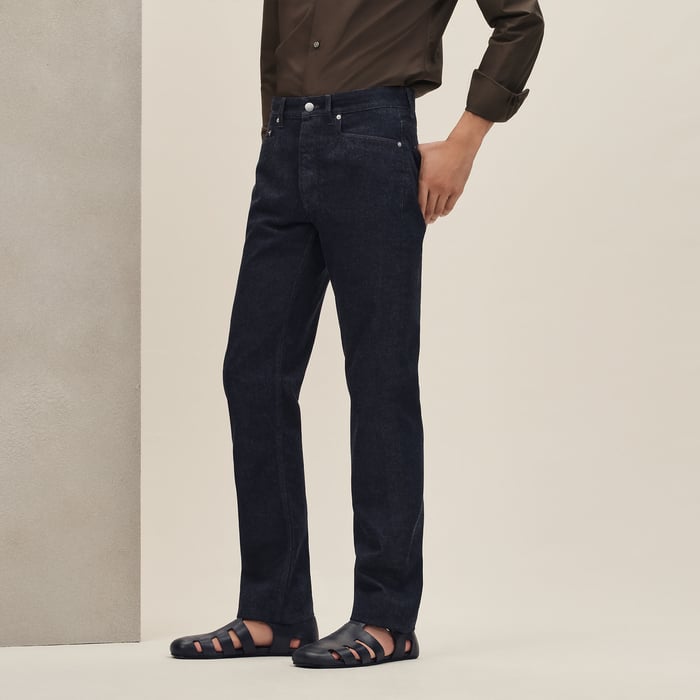 Indigo Straight Cut Jeans