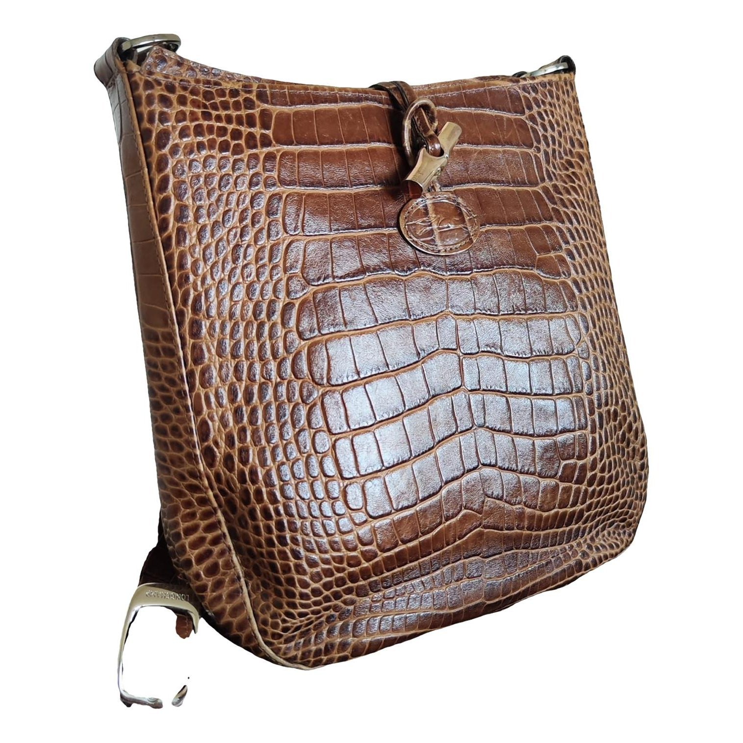 Roseau leather crossbody bag