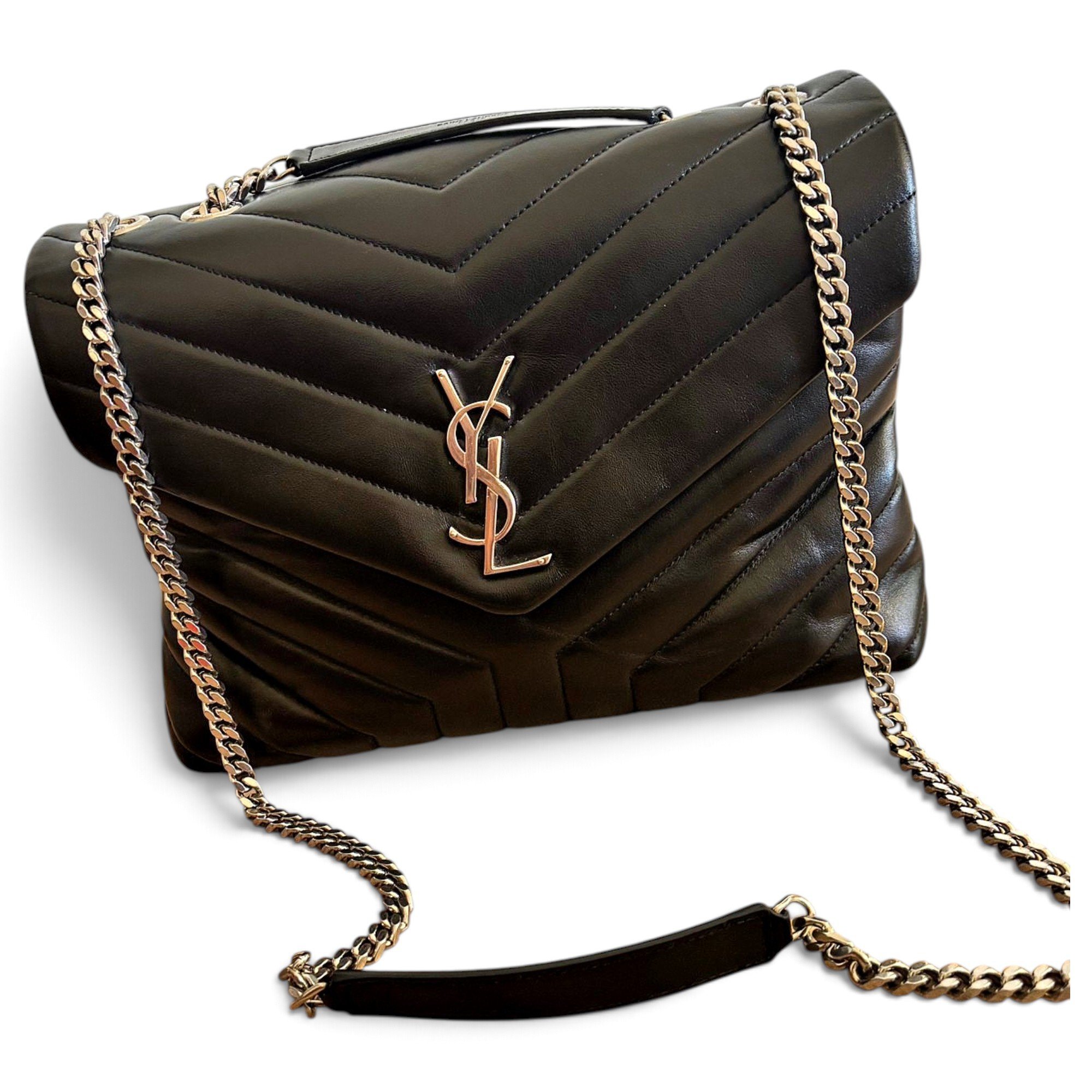 Loulou leather crossbody bag
