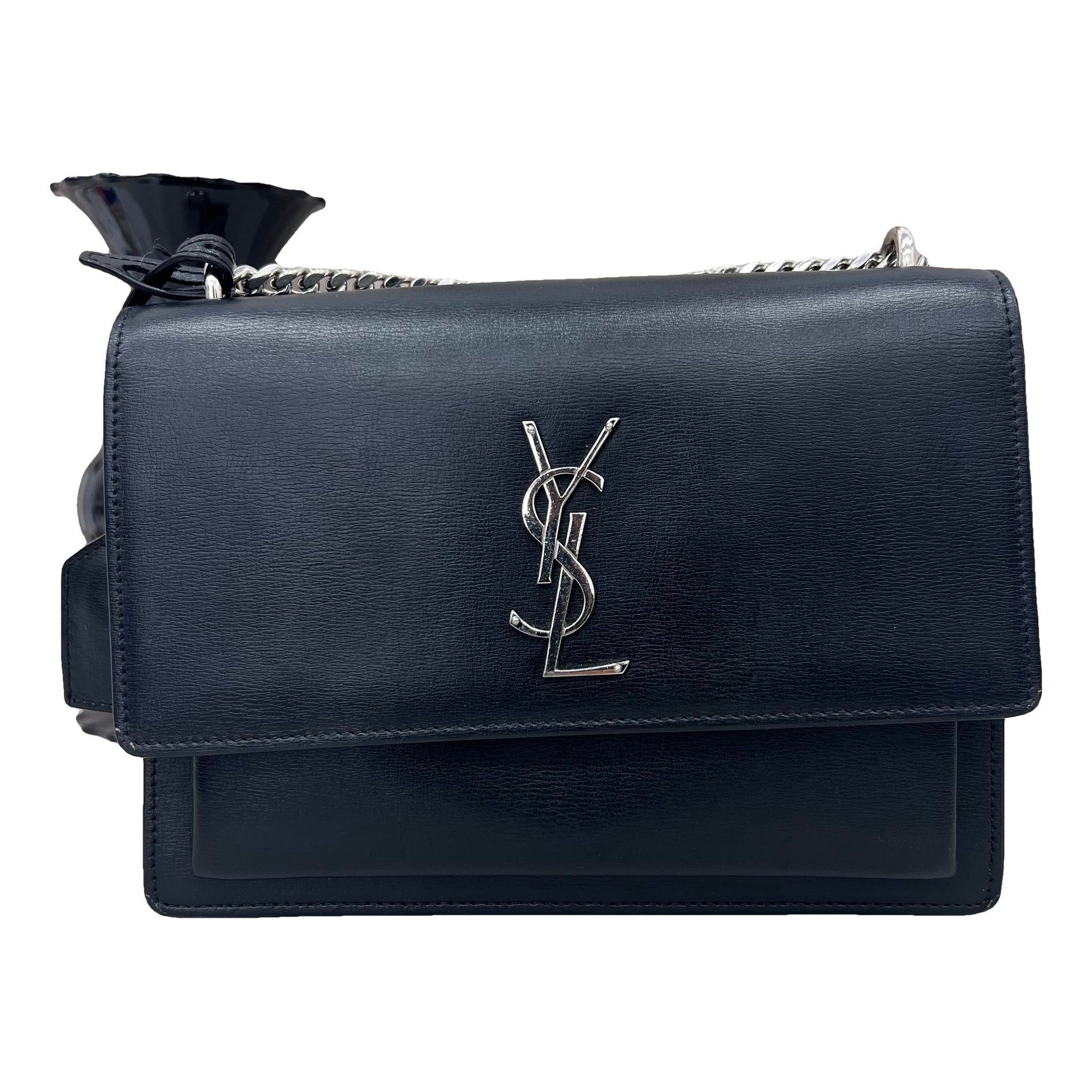Sunset leather crossbody bag