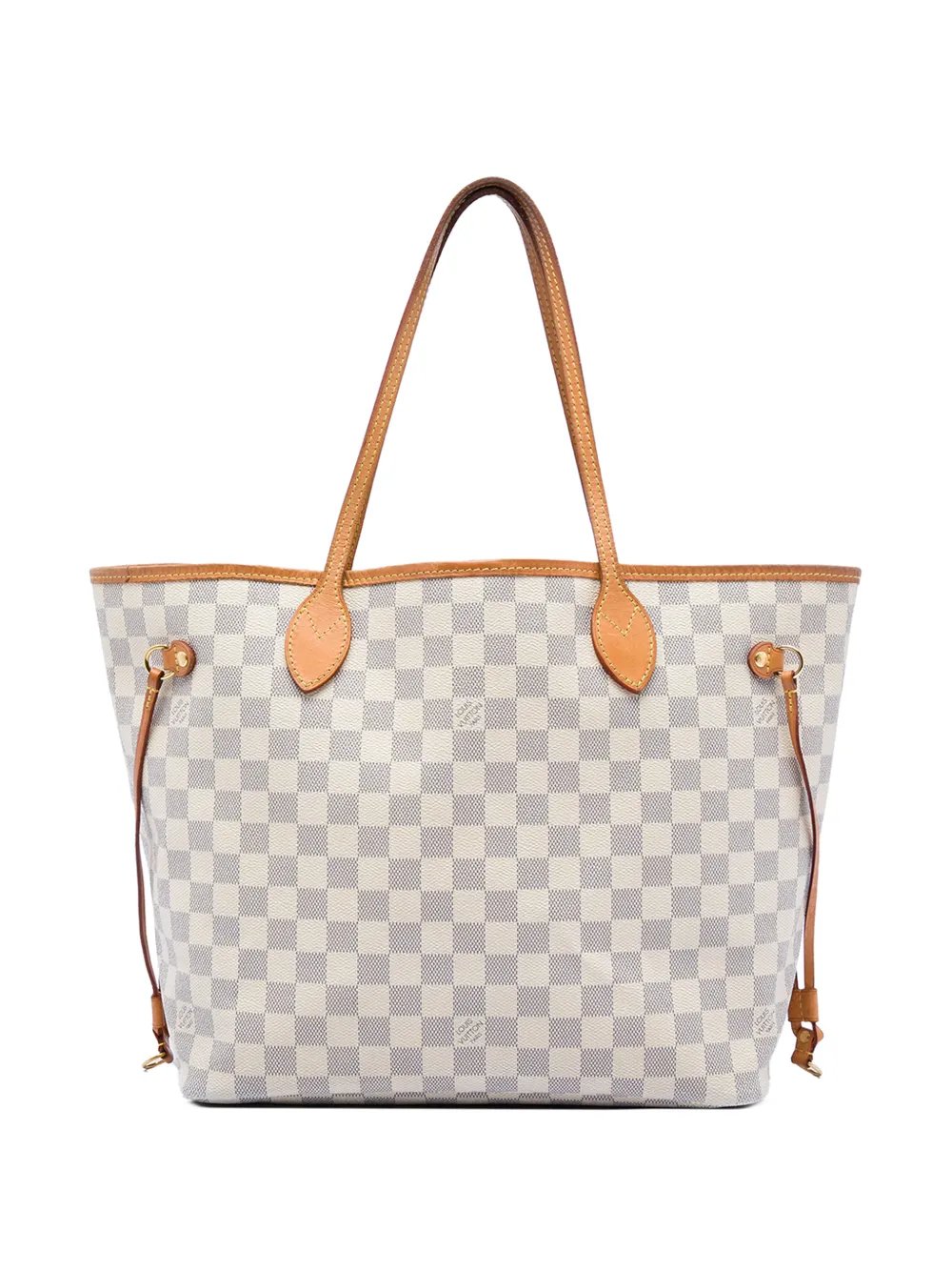 2018 Damier Azur Neverfull MM tote bag