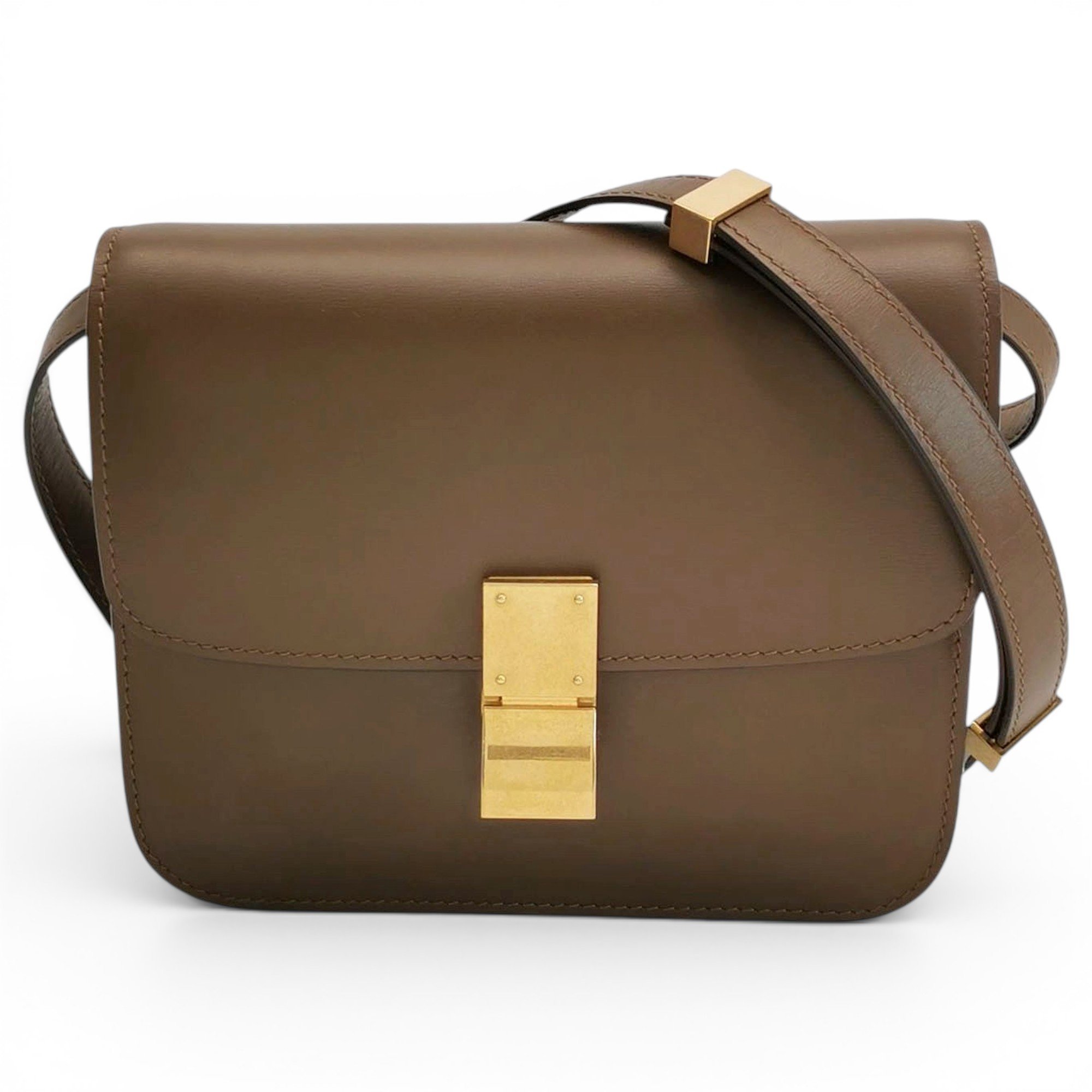 Classic leather handbag