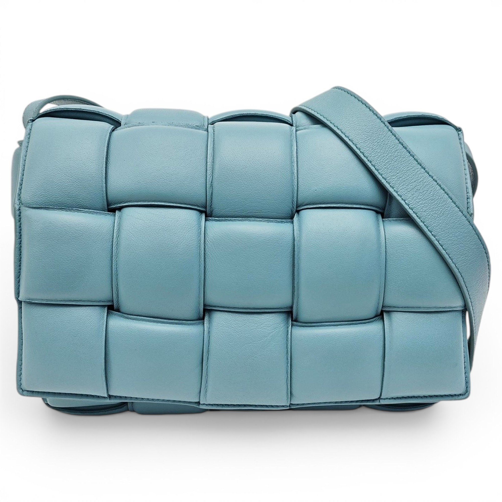 Brick Cassette leather handbag