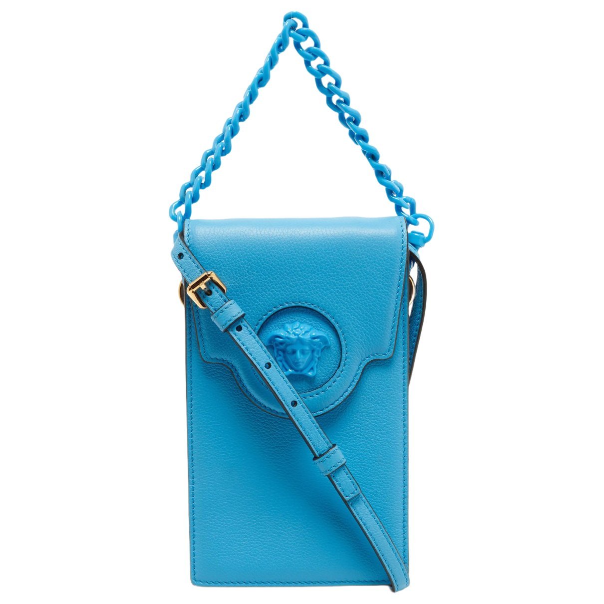 La Medusa leather handbag