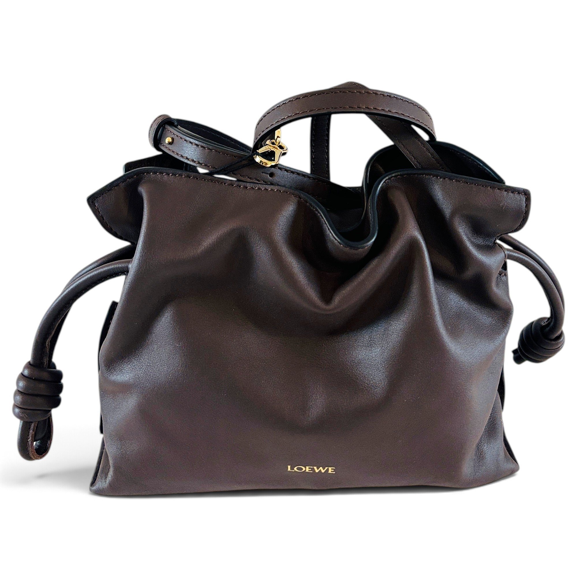 Flamenco leather handbag