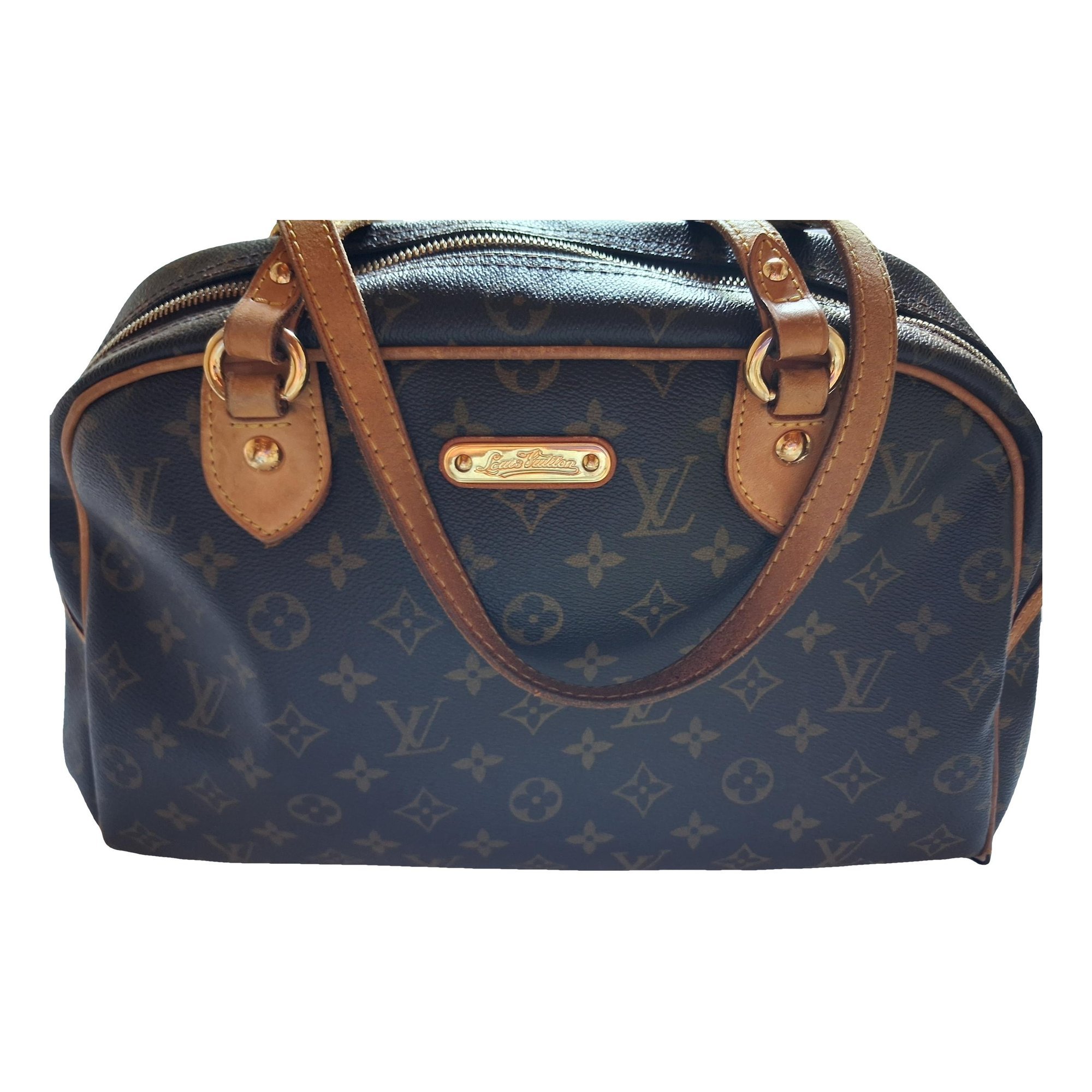 Montorgueil leather handbag