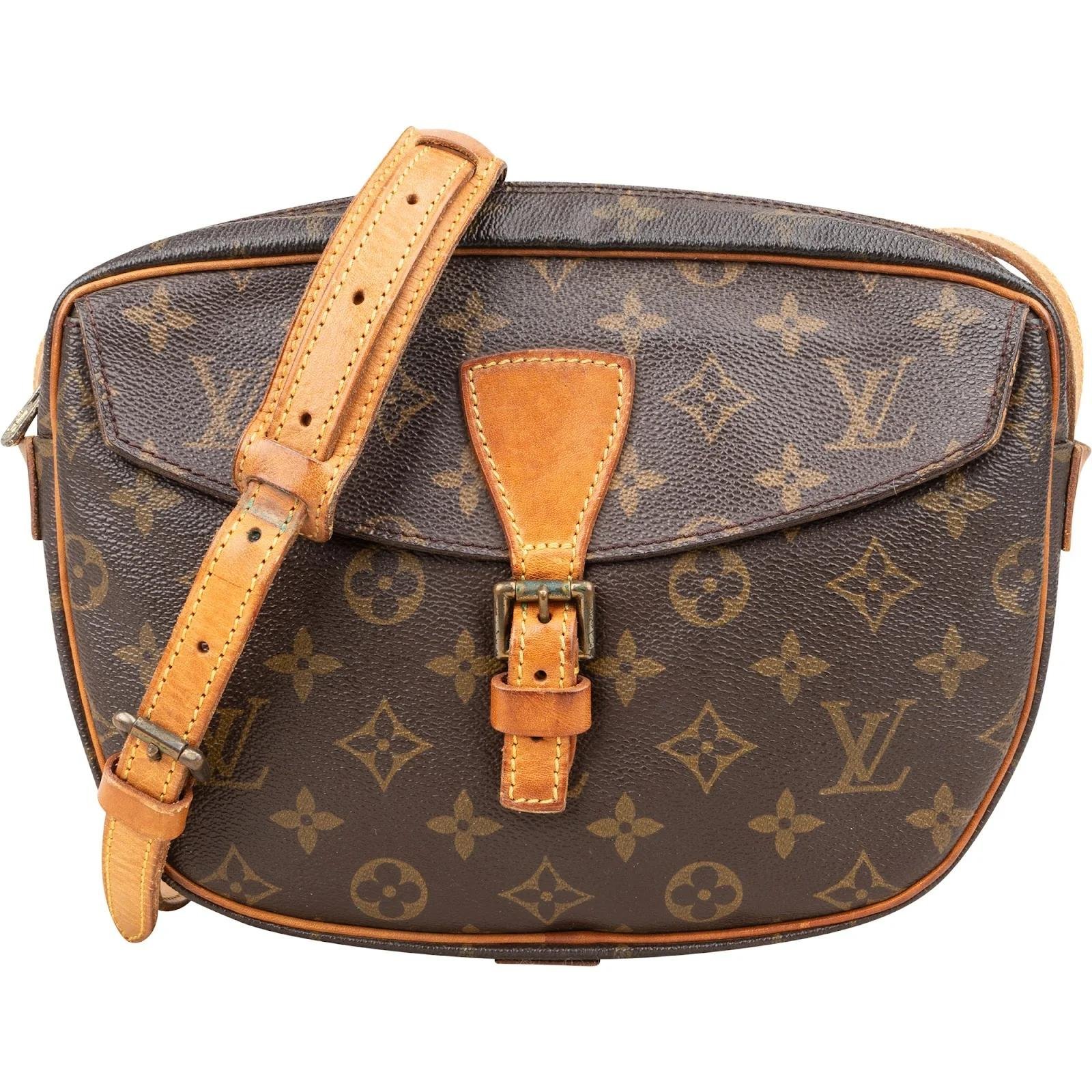 Jeune fille leather crossbody bag