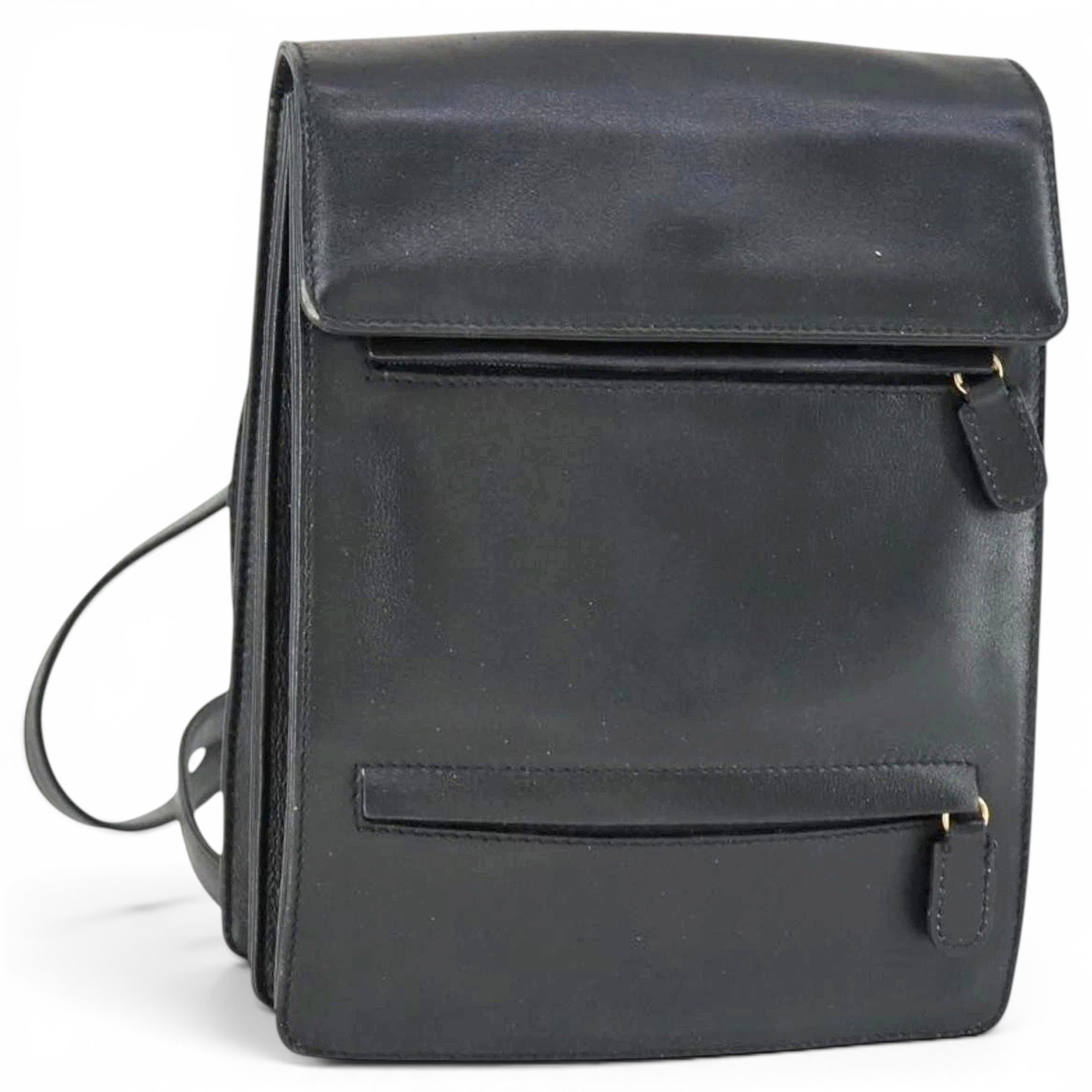 Leather backpack