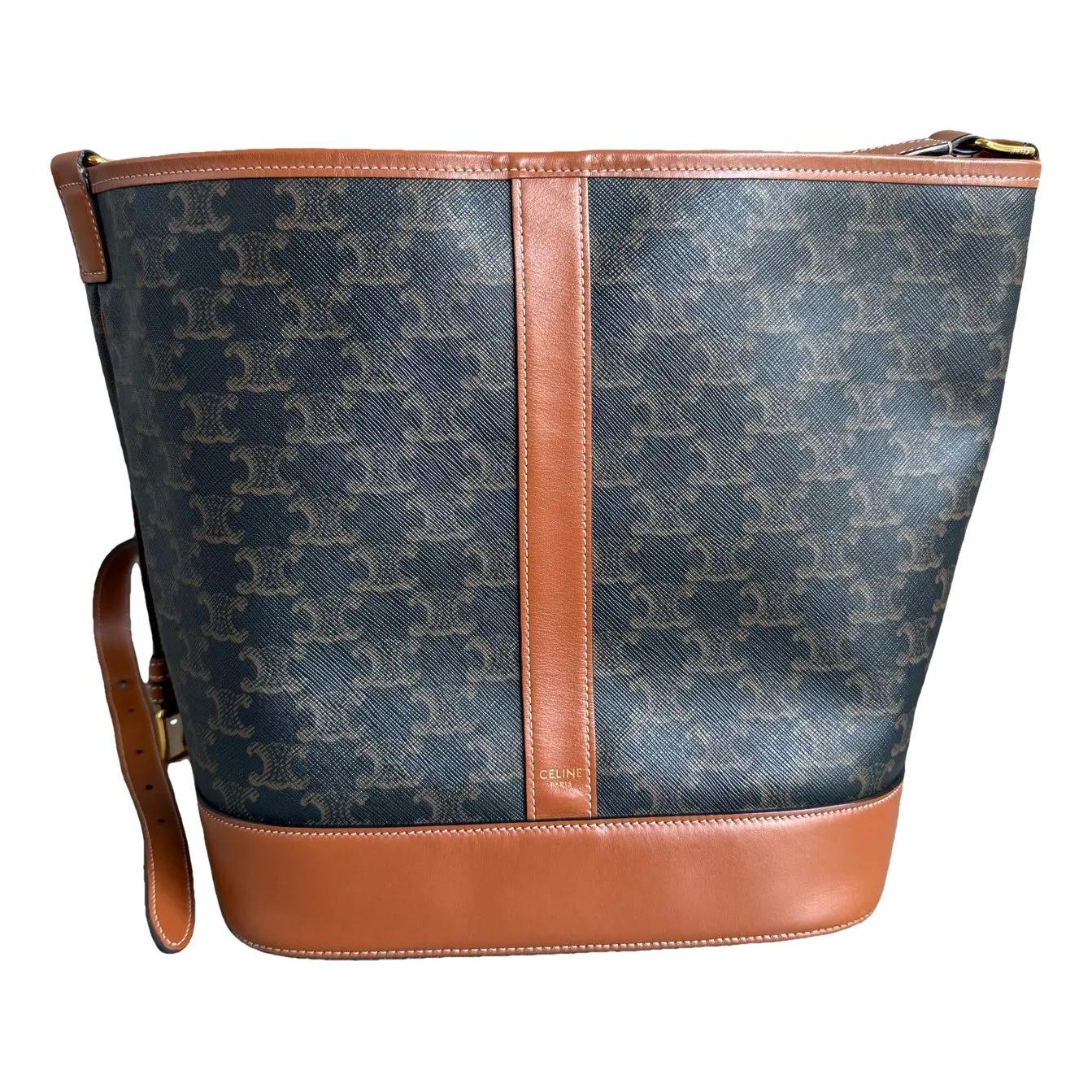 SAC SEAU leather crossbody bag