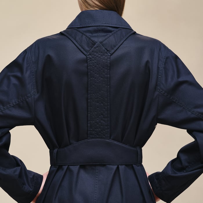 Bleu Noir Harness Coat