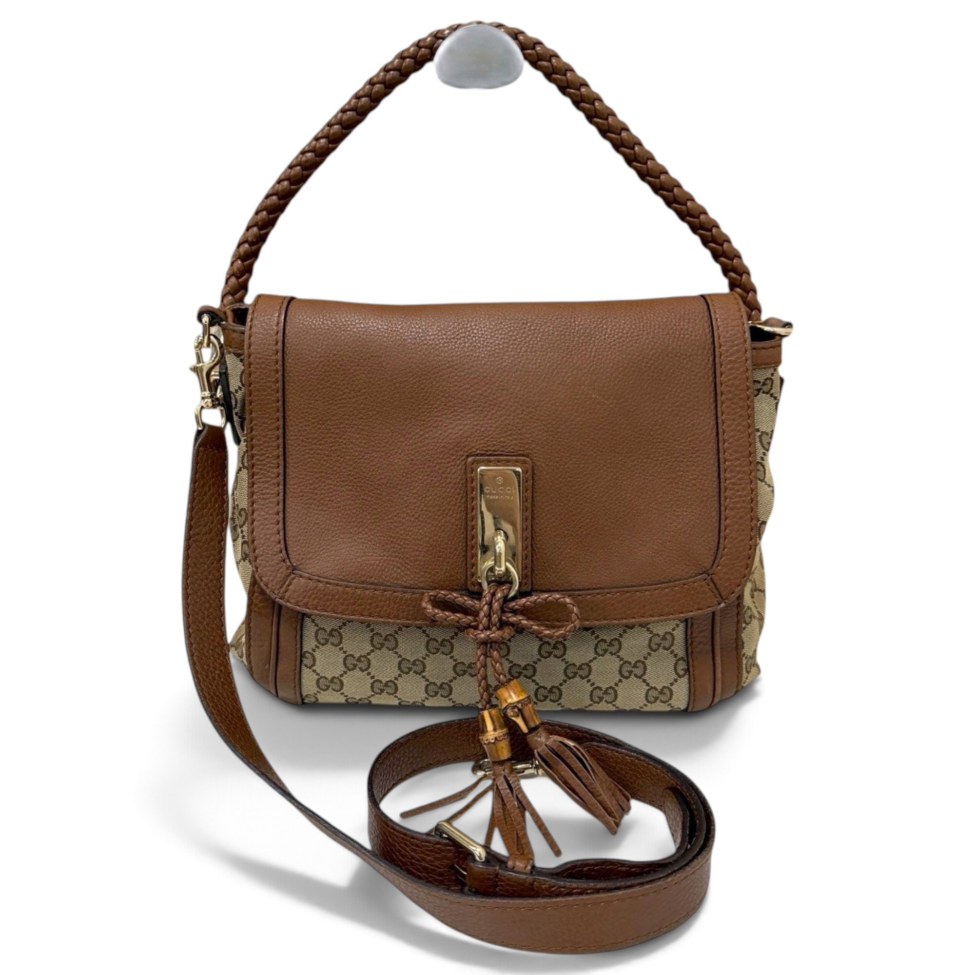 Bella leather handbag
