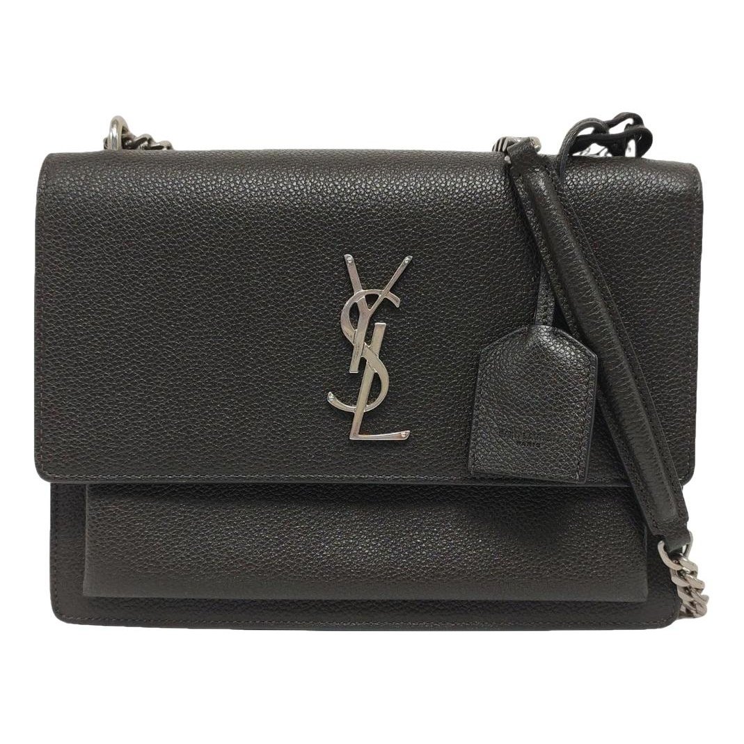 Sunset leather crossbody bag