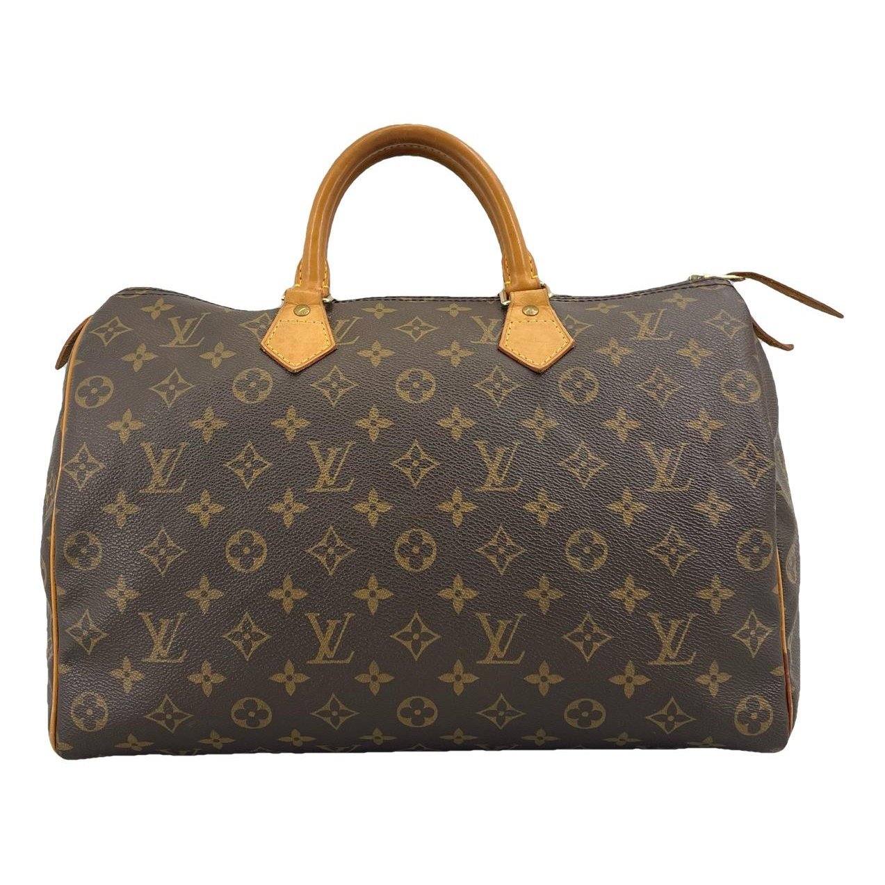 Speedy leather handbag