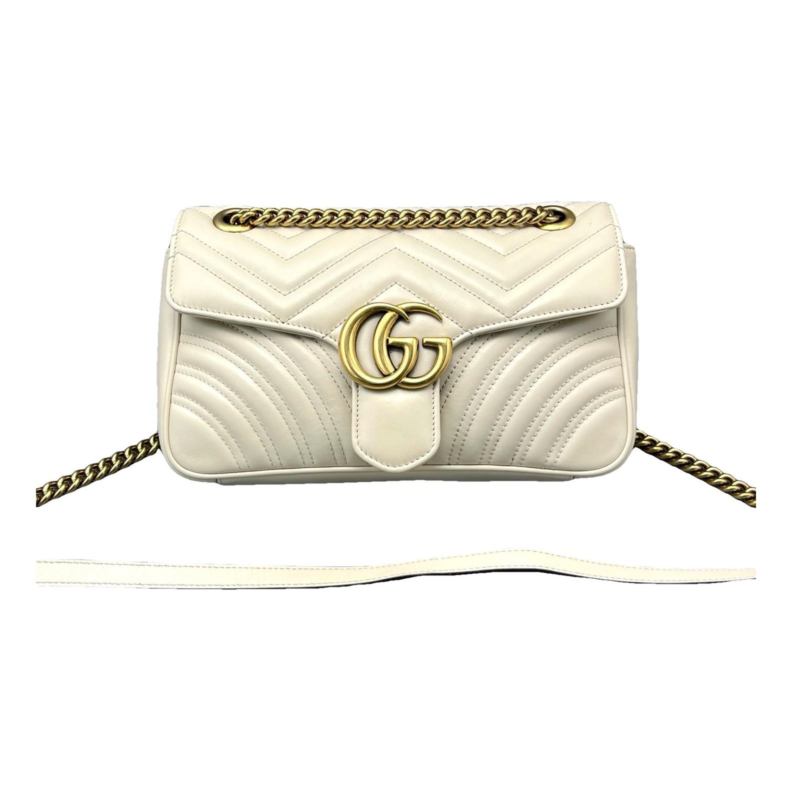 GG Marmont Flap leather handbag