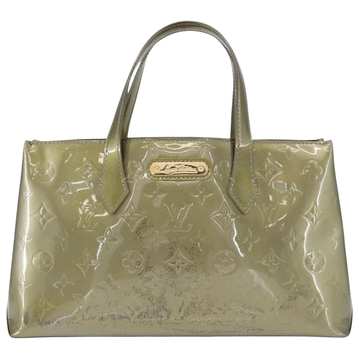 Wilshire patent leather handbag