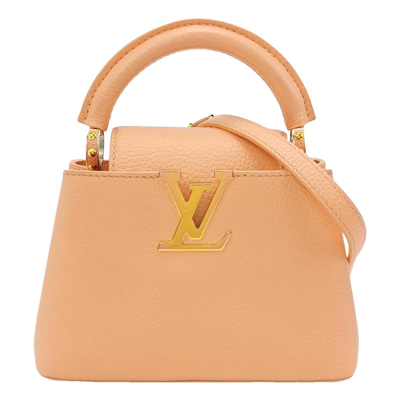 Capucines leather handbag