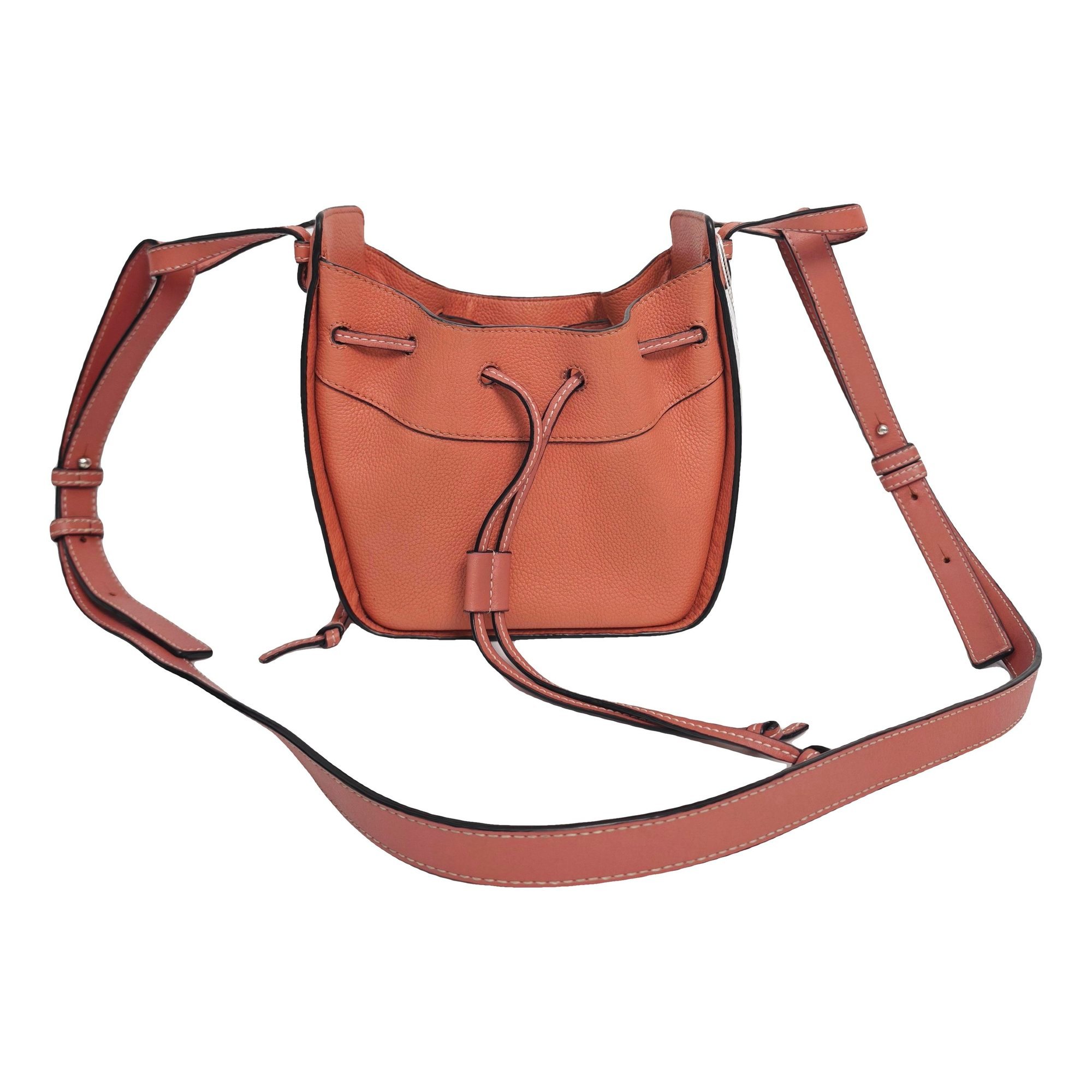 Hammock leather handbag