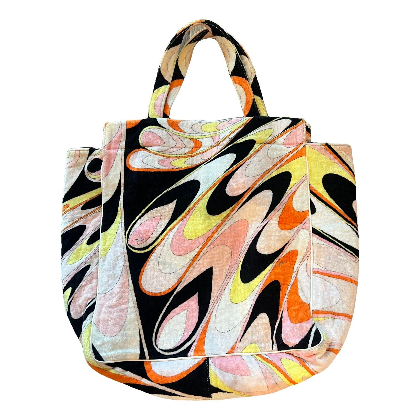 Leather tote