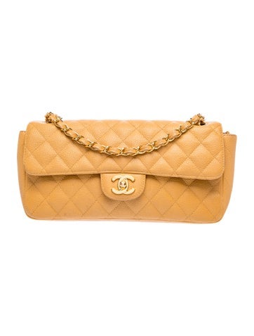 Quilted E/W Flap Bag