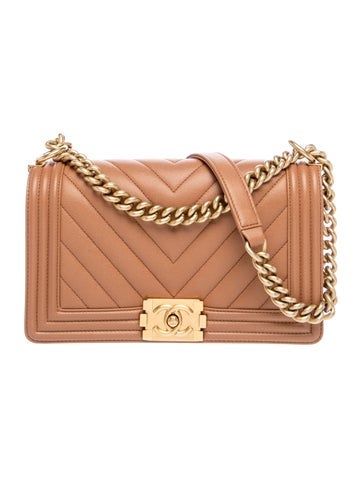Chevron Medium Boy Bag