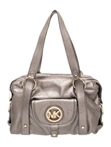 Michael Kors Leather Top Handle Bag