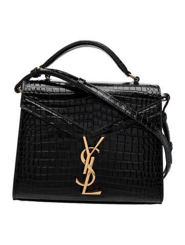 Embossed Leather Cassandre Mini