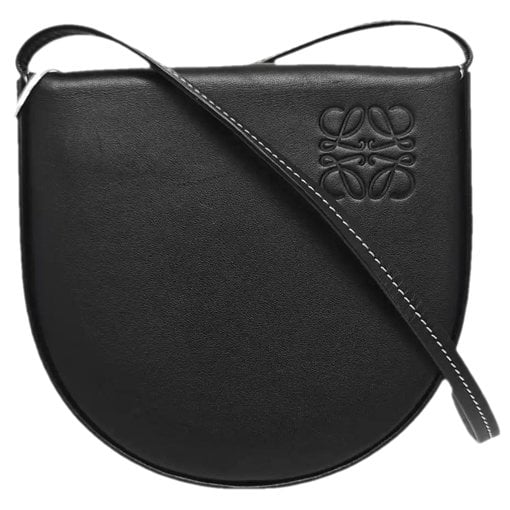 Heel leather crossbody bag