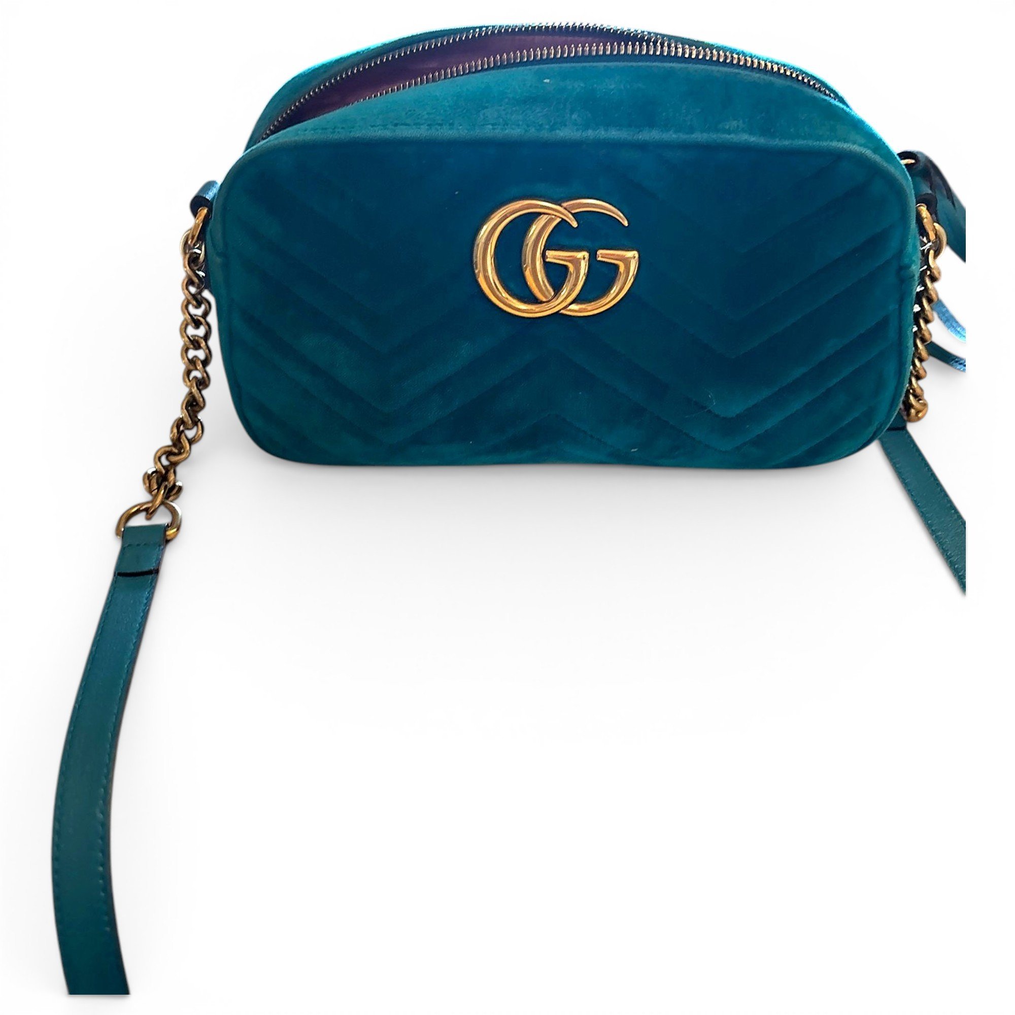 GG Marmont velvet handbag