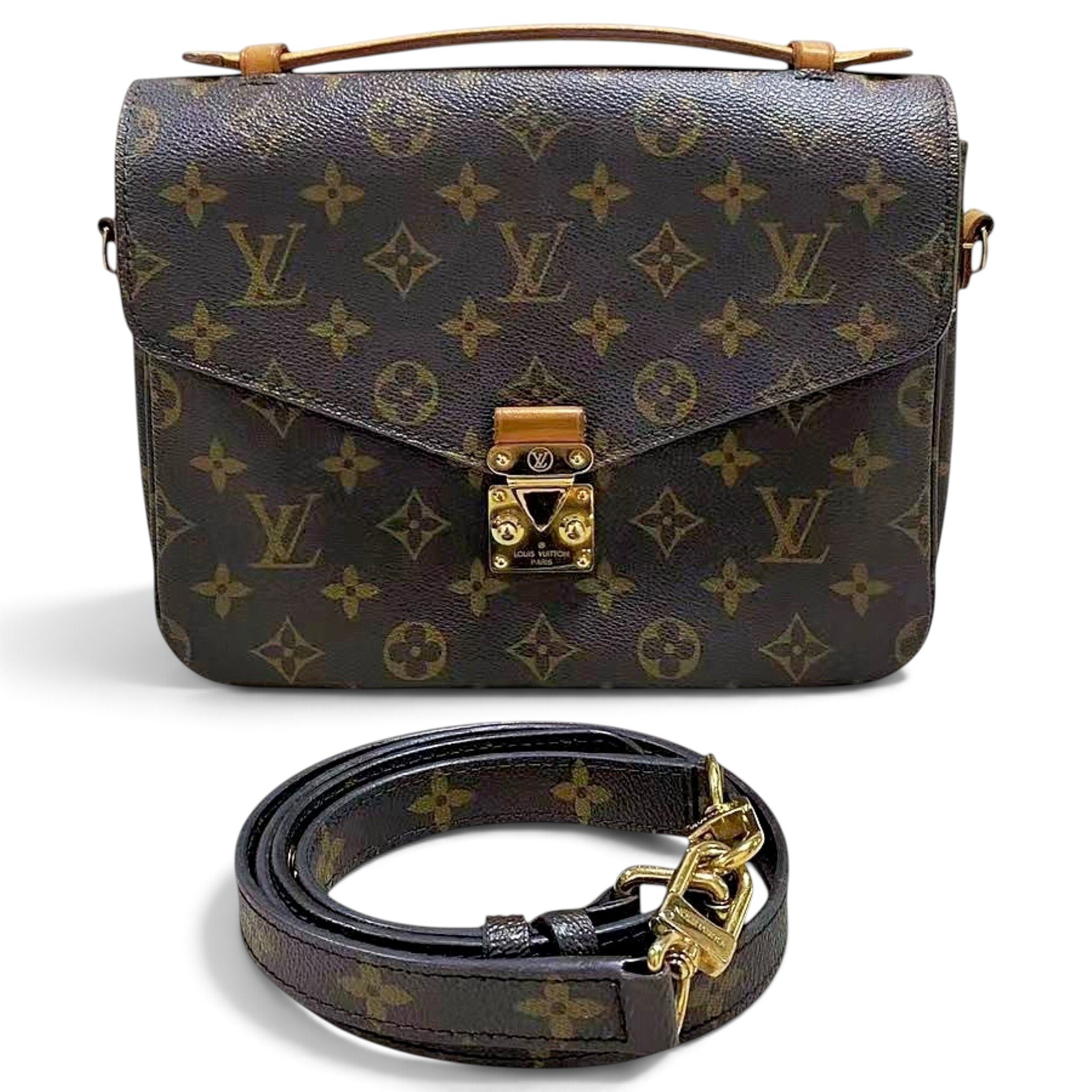 Metis leather crossbody bag