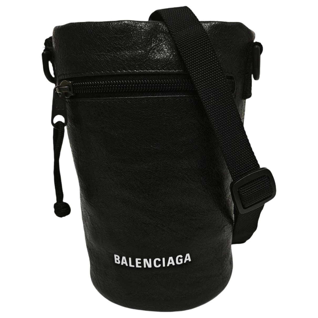 Balenciaga Weekender leather crossbody bag