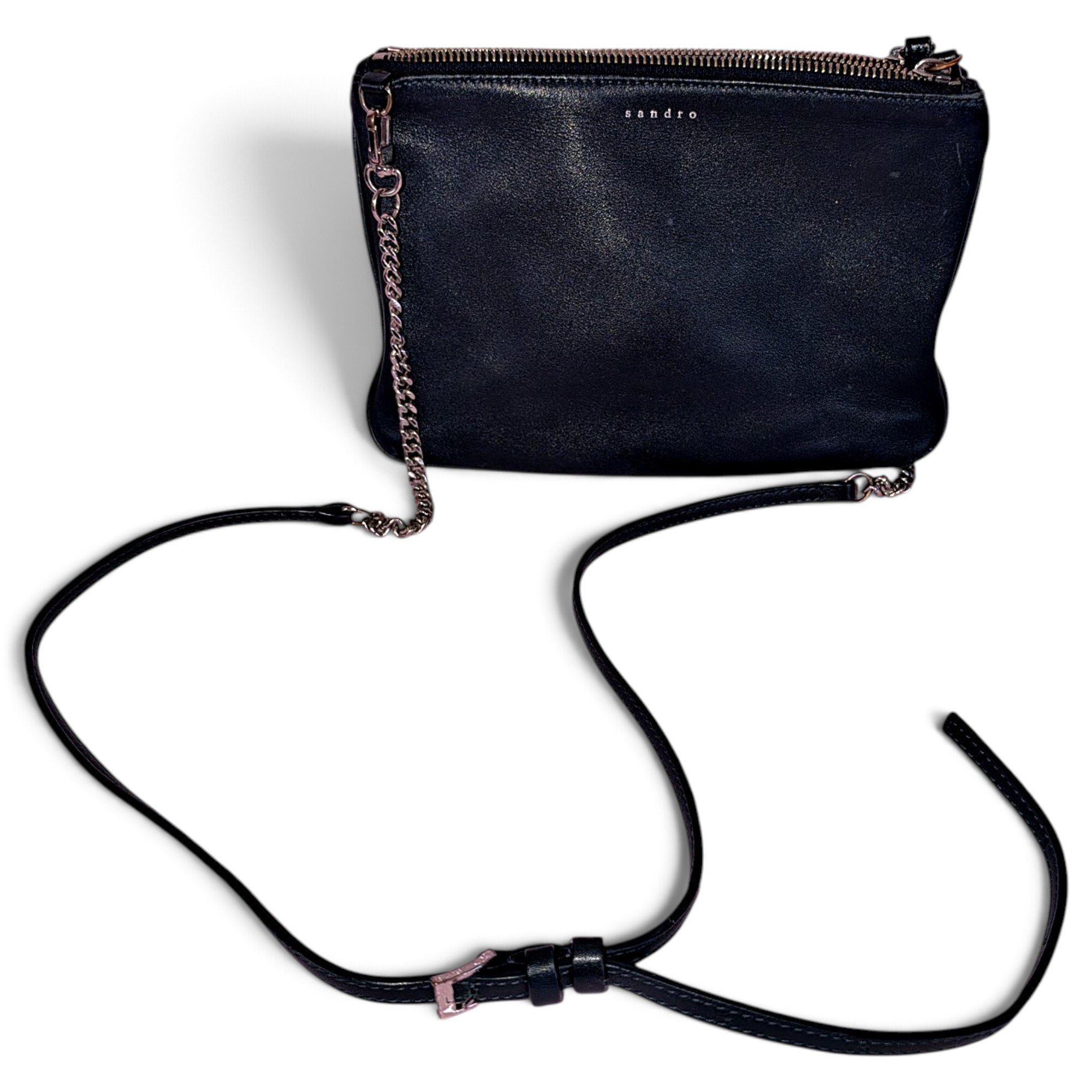 Leather crossbody bag