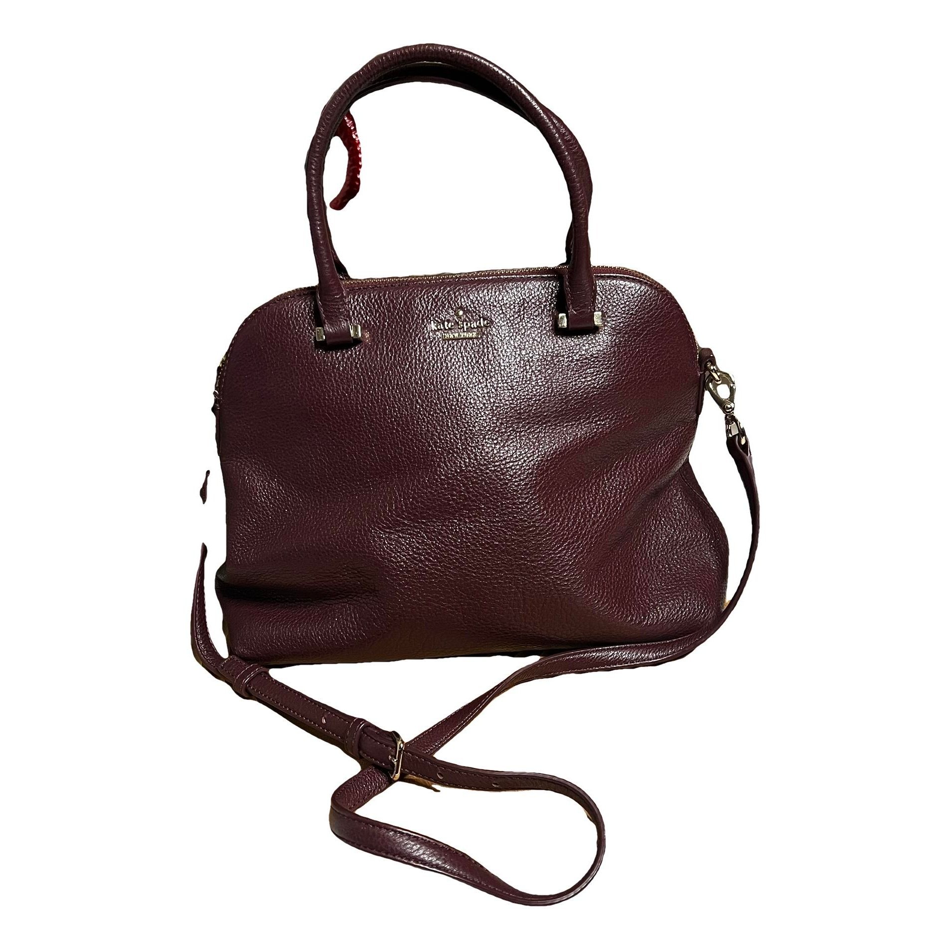 Leather handbag
