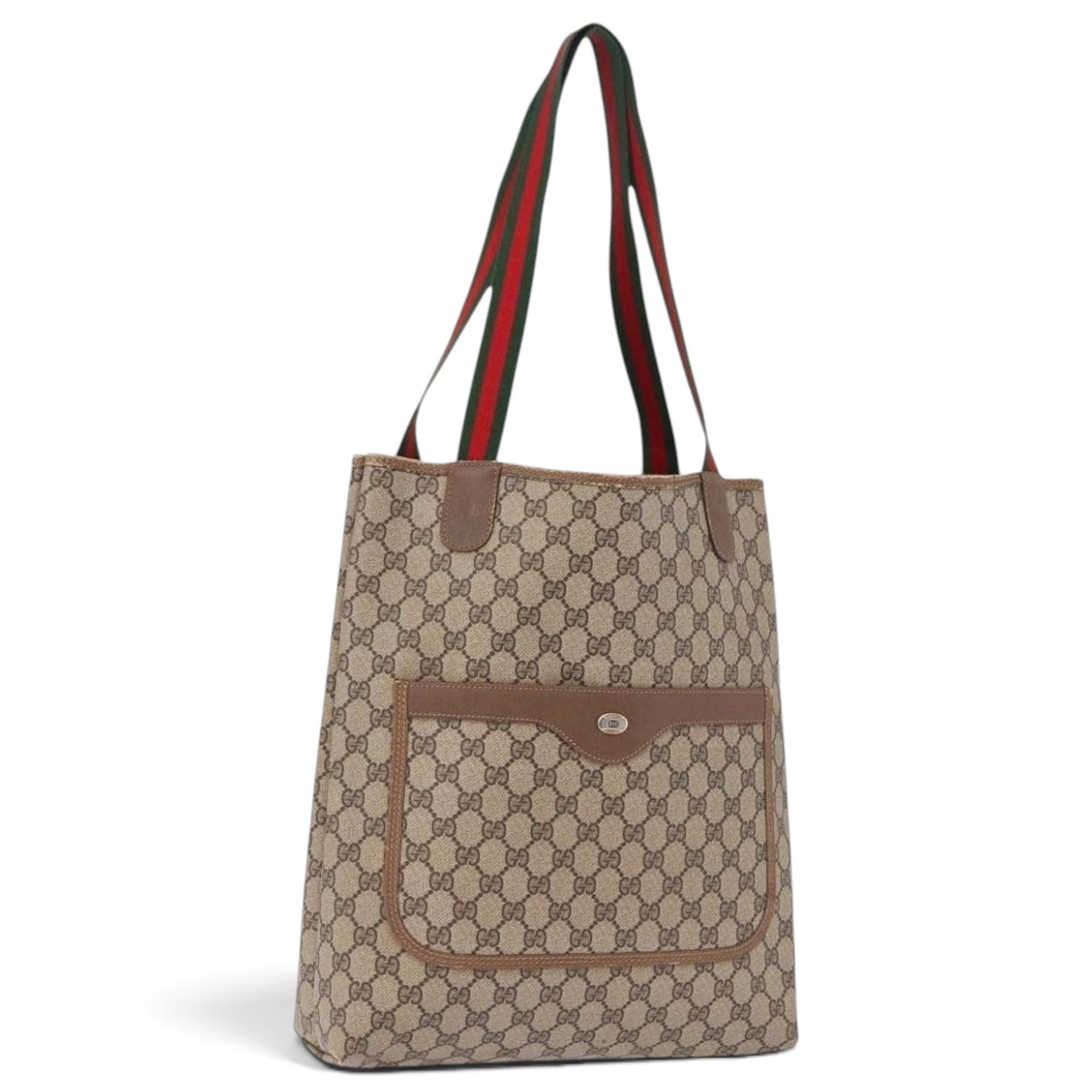 Leather tote