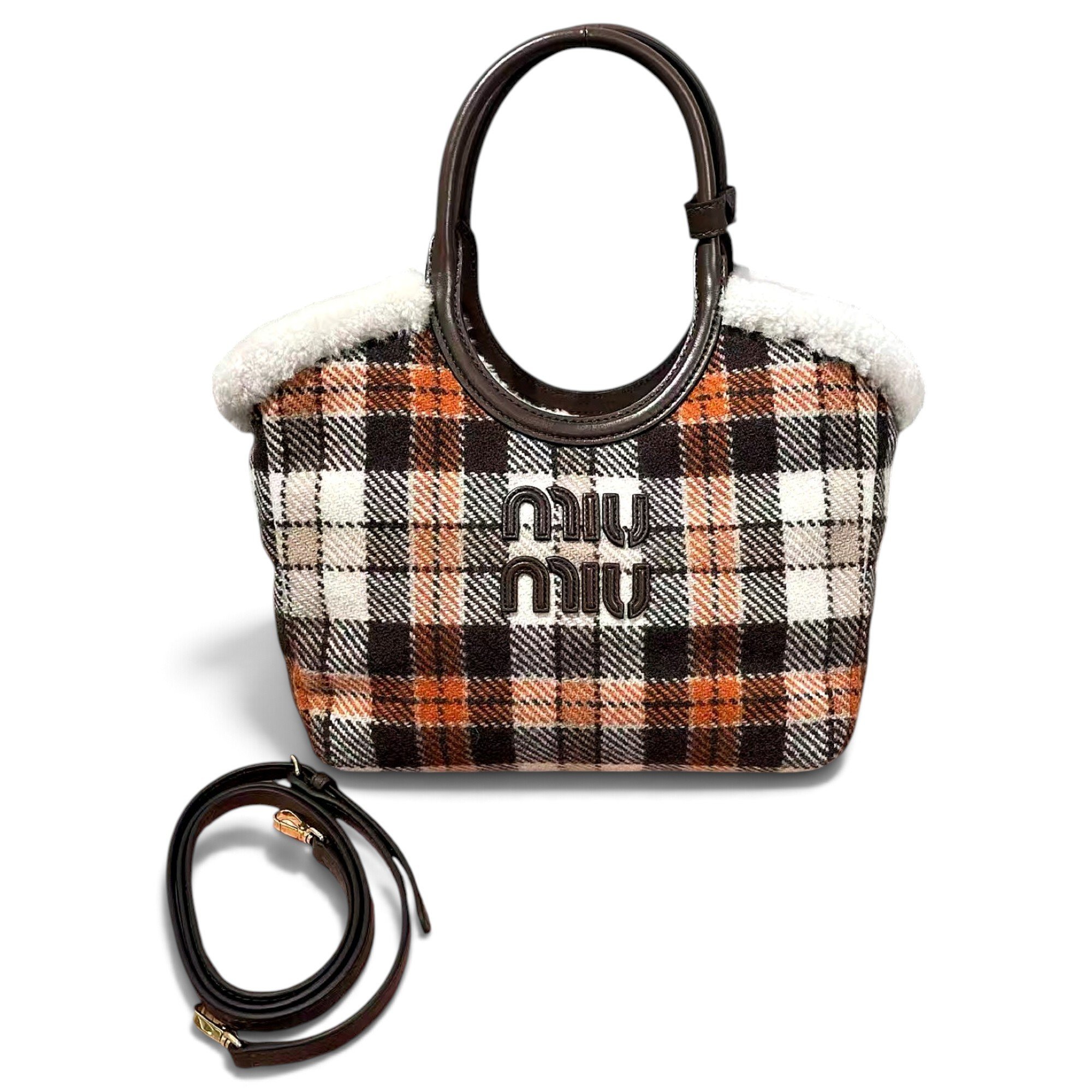 Ivy wool handbag