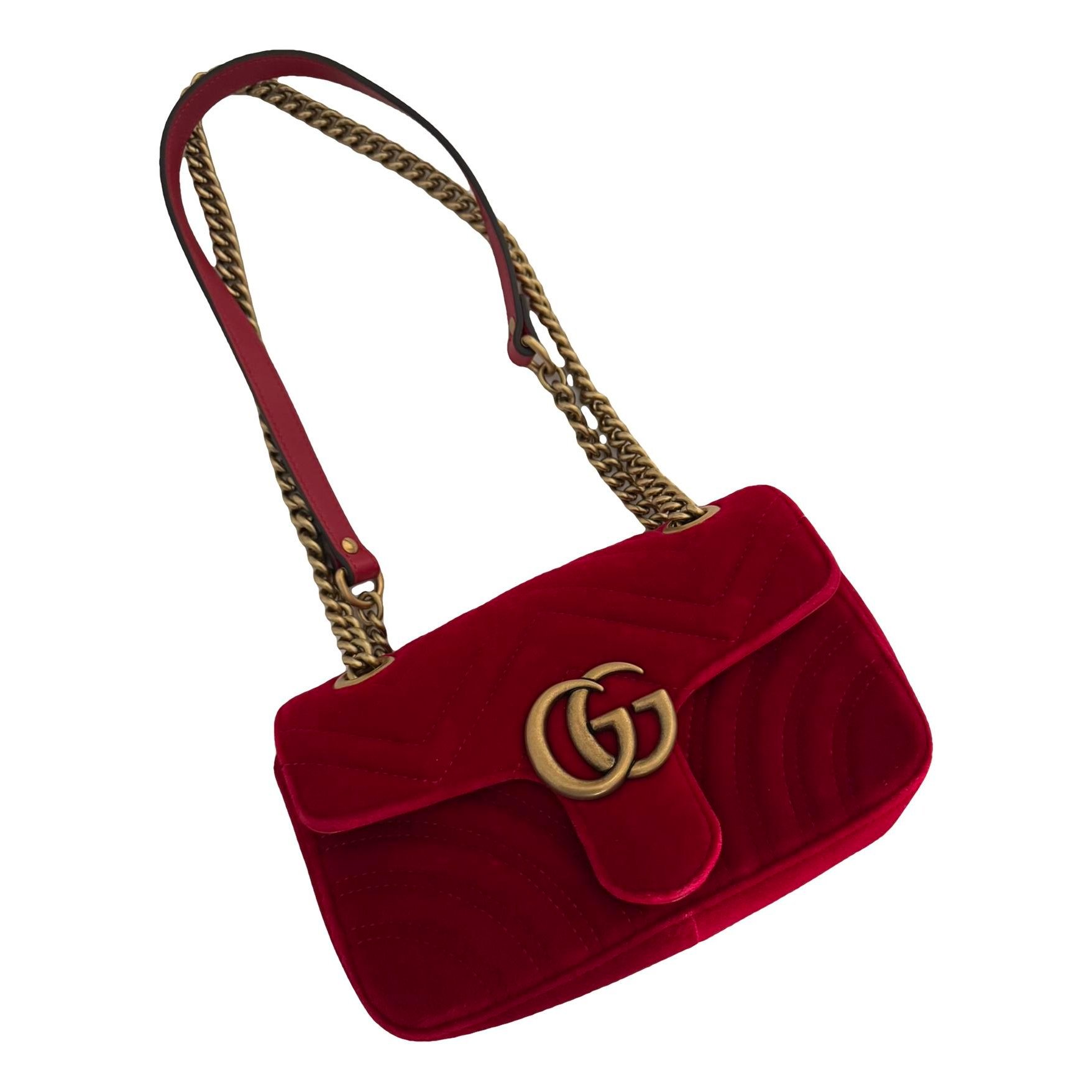 Marmont velvet handbag