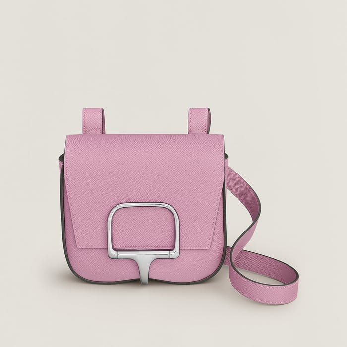 Mauve Sylvestre Bolso Hermès Della Cavalleria Mini