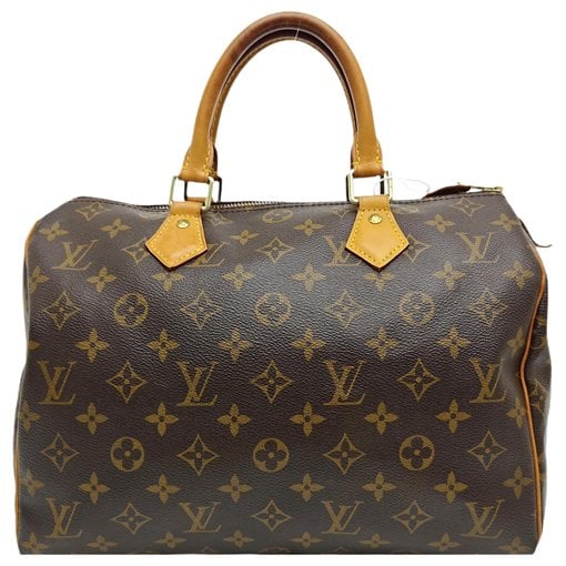 Nano Speedy / Mini HL leather handbag