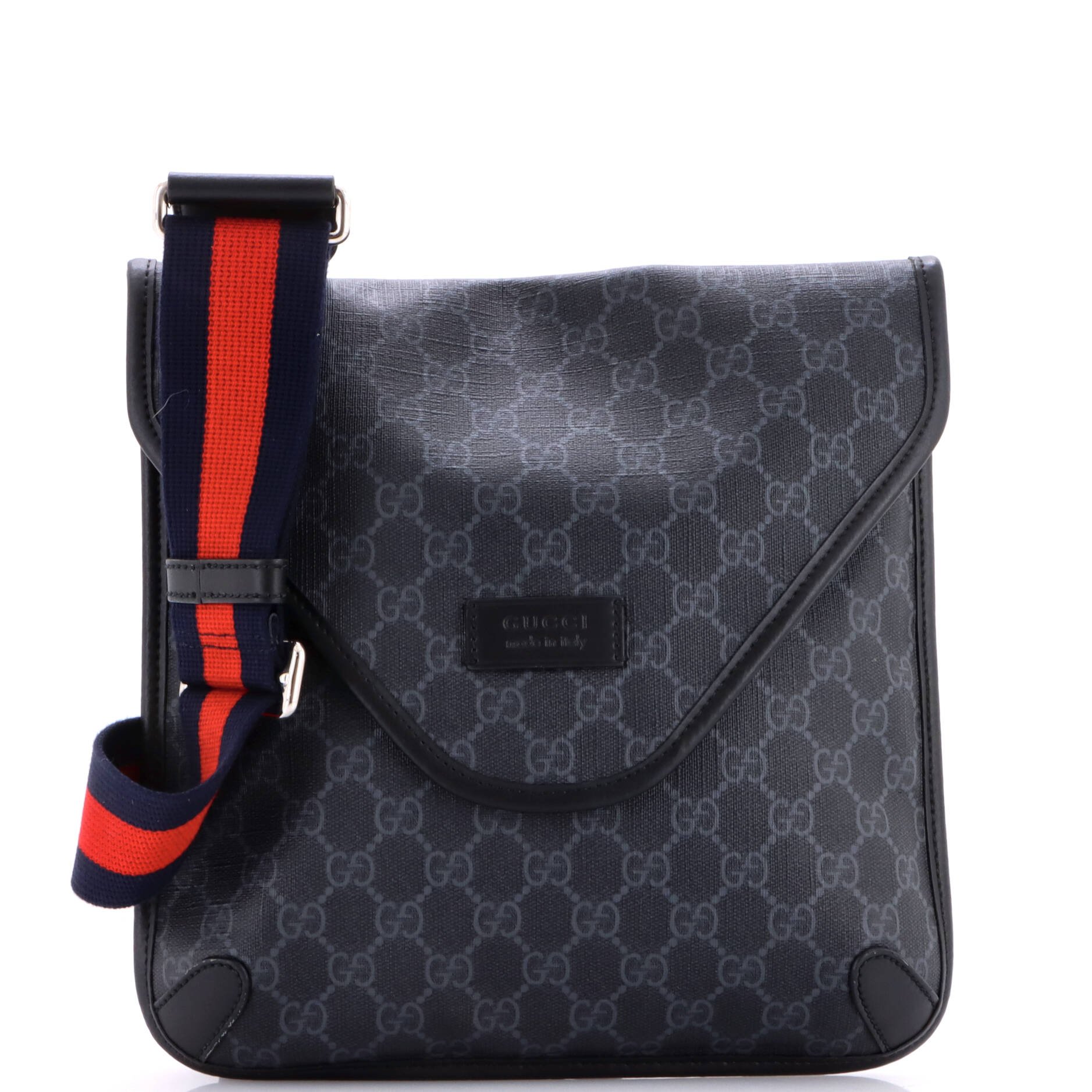 Envelope Web Messenger GG Coated Canvas Medium