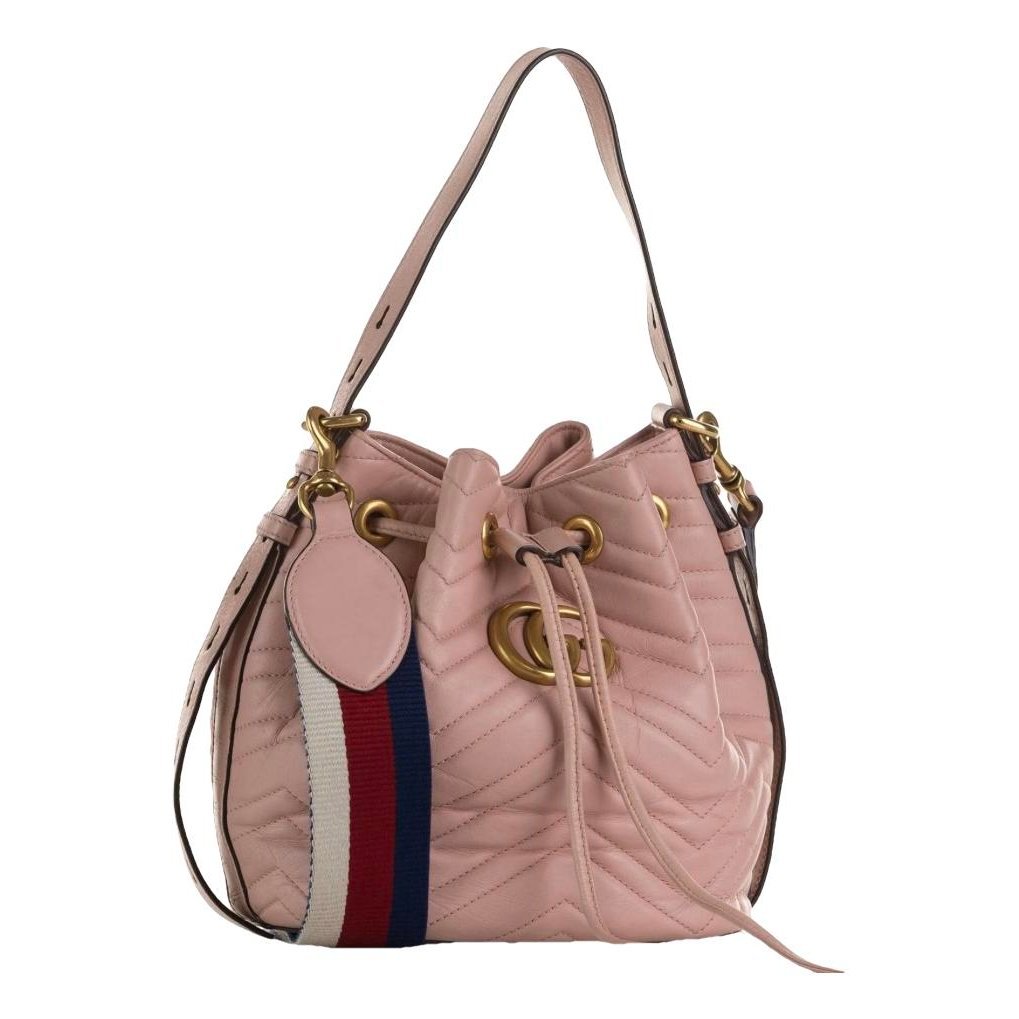 GG Marmont Bucket leather handbag